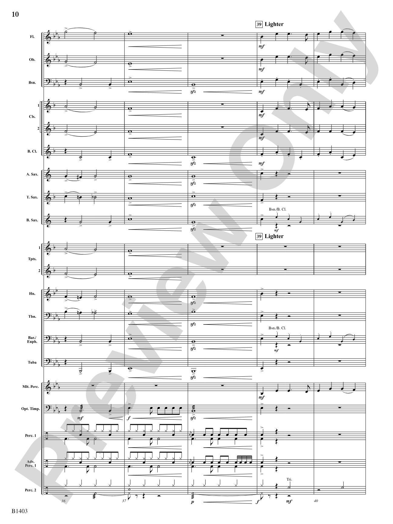 The Angels Mix: Concert Band Conductor Score & Parts