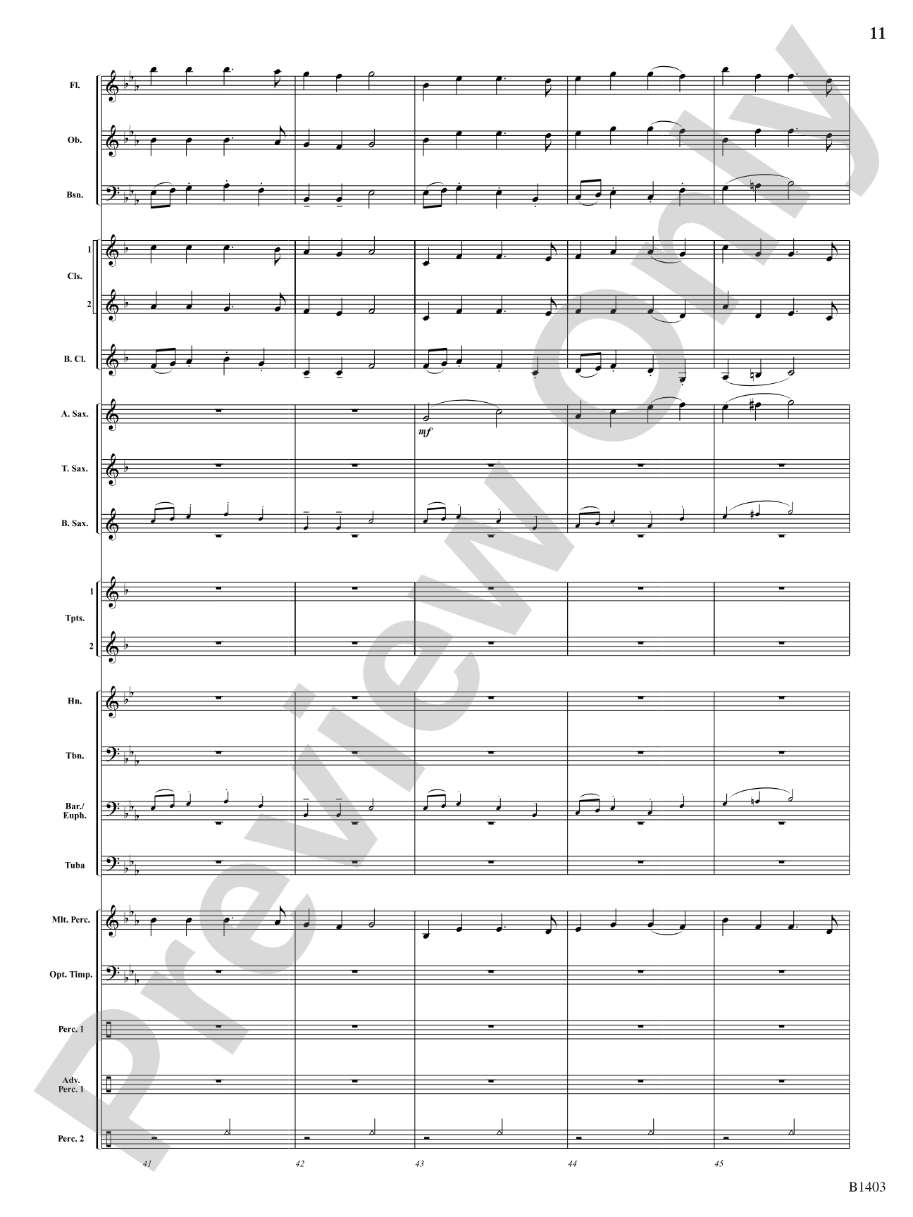 The Angels Mix: Concert Band Conductor Score & Parts