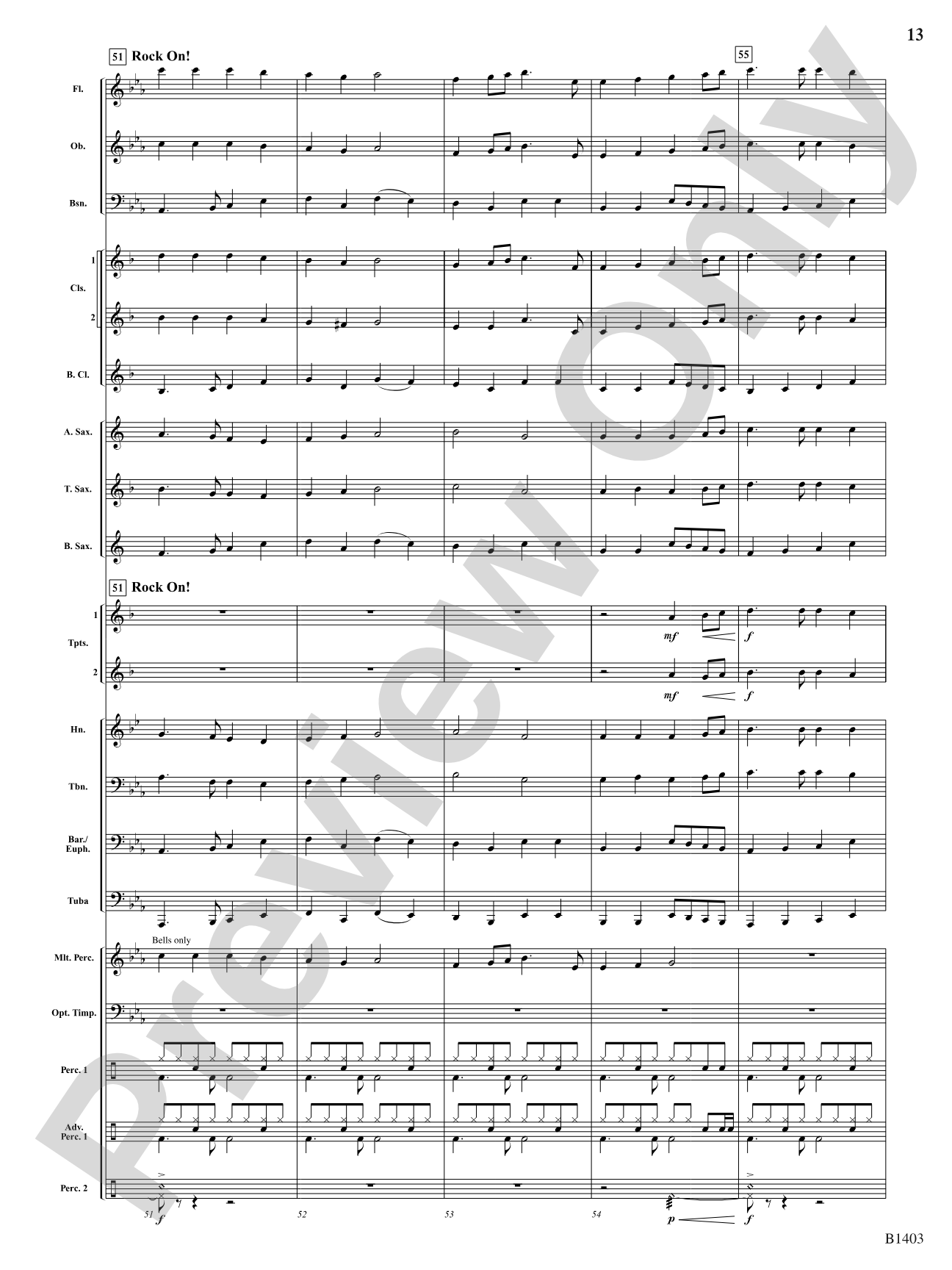 The Angels Mix: Concert Band Conductor Score & Parts