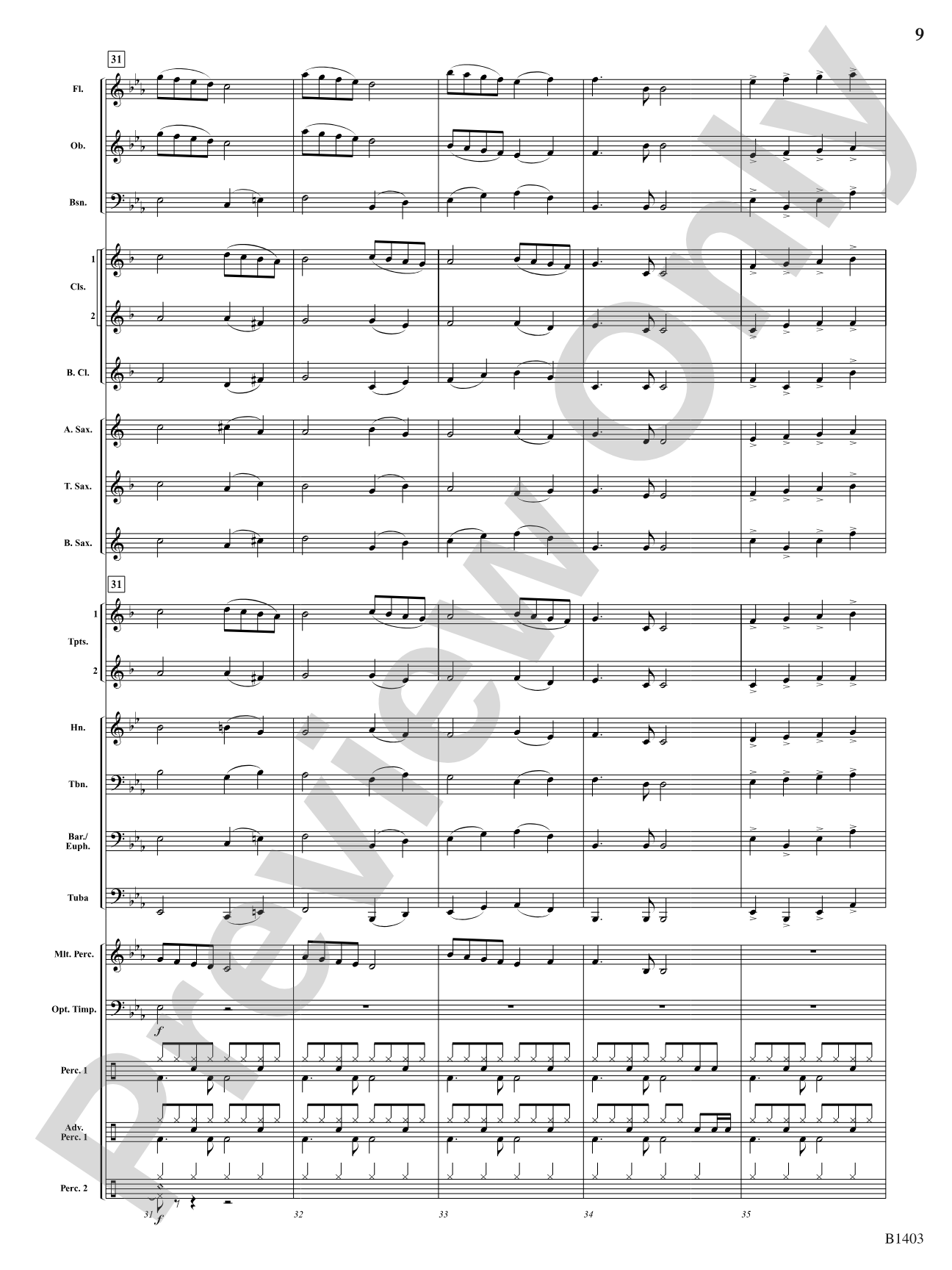 The Angels Mix: Concert Band Conductor Score & Parts