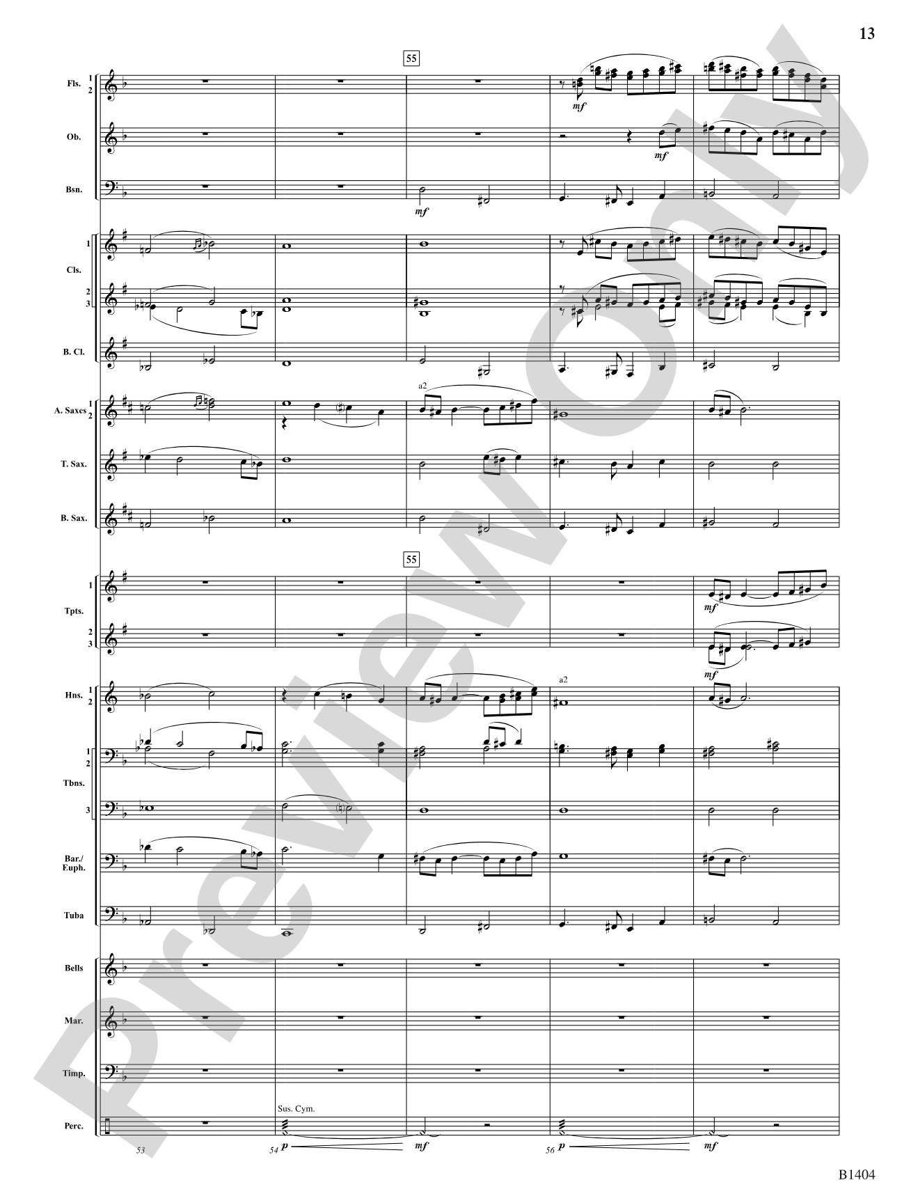 Rockwell Portrait: Concert Band Conductor Score & Parts