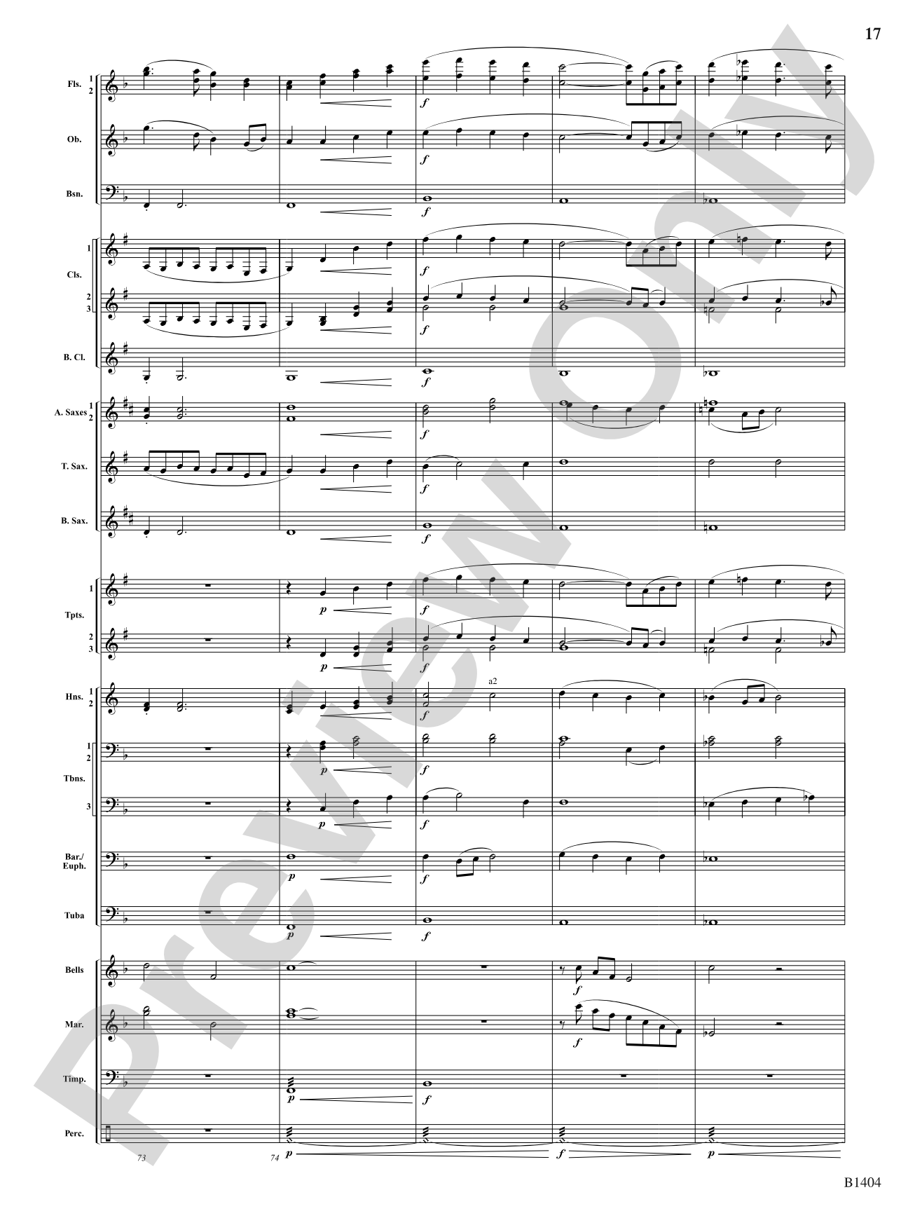 Rockwell Portrait: Concert Band Conductor Score & Parts