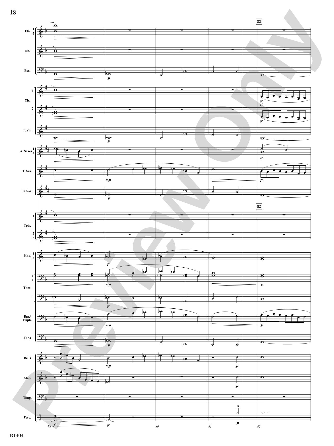 Rockwell Portrait: Concert Band Conductor Score & Parts