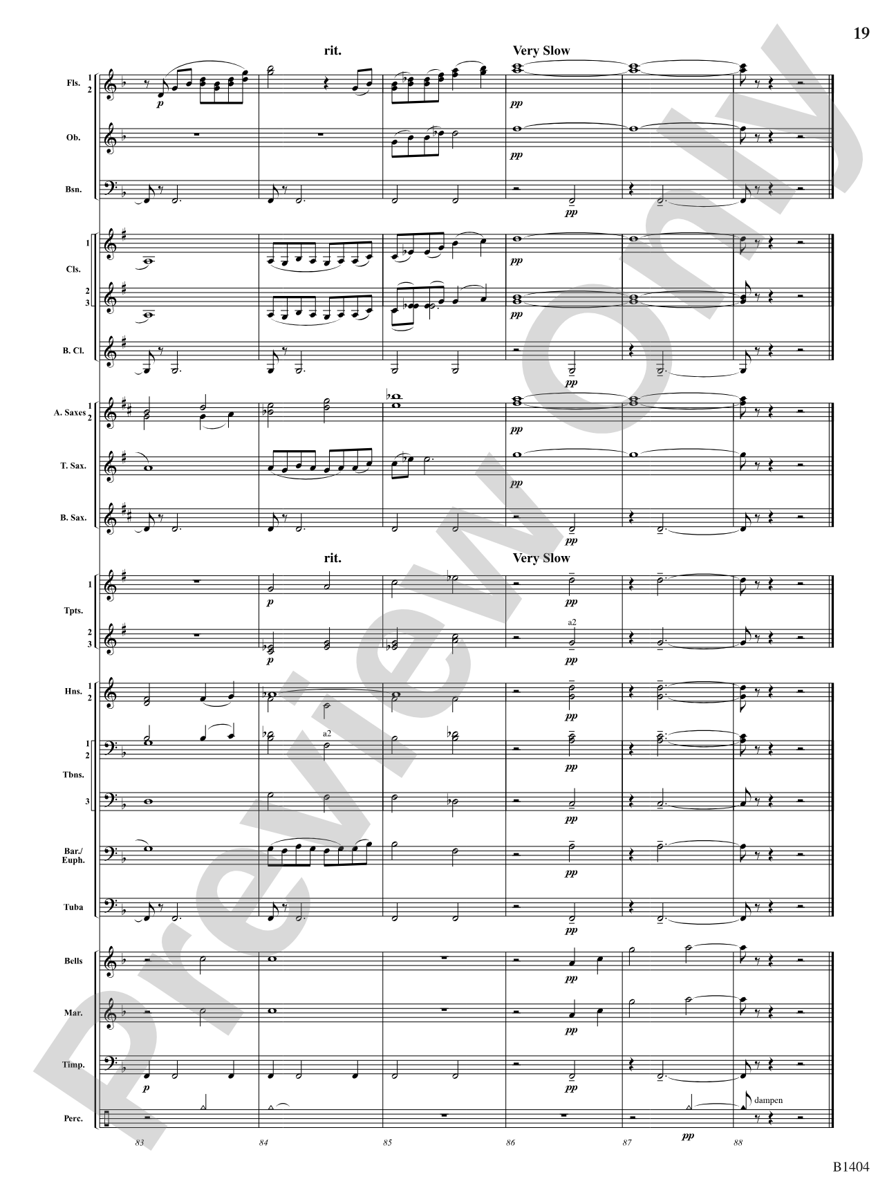 Rockwell Portrait: Concert Band Conductor Score & Parts
