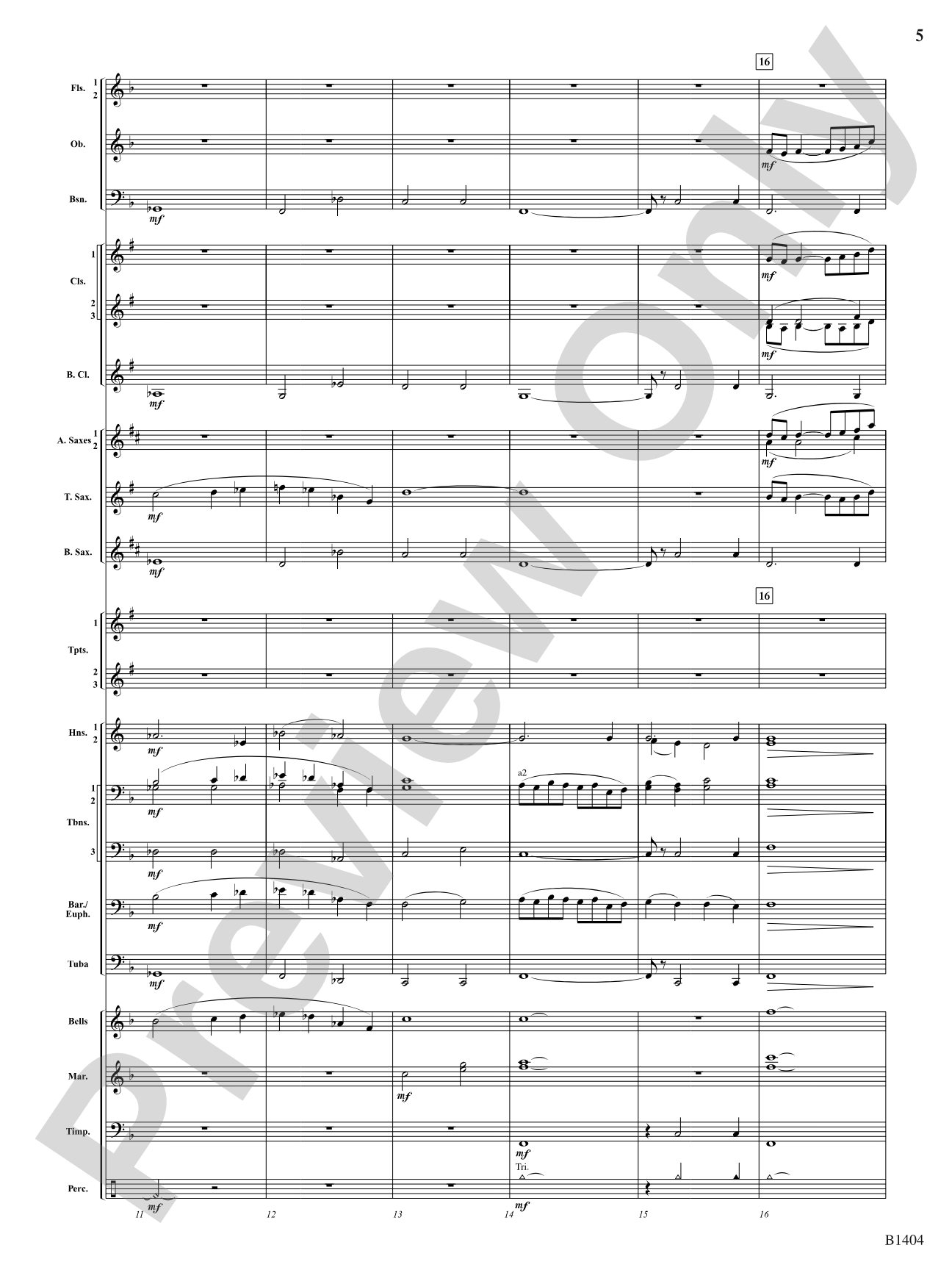Rockwell Portrait: Concert Band Conductor Score & Parts