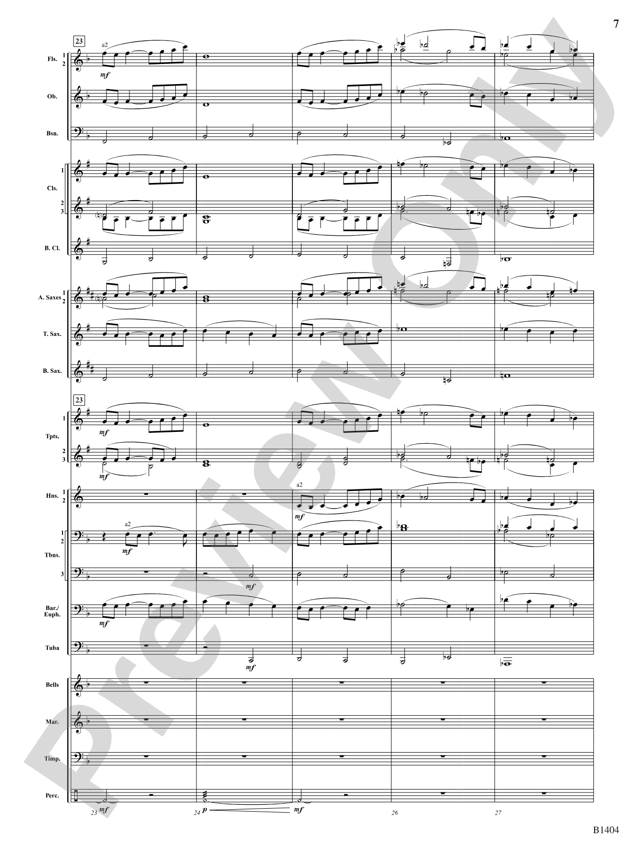 Rockwell Portrait: Concert Band Conductor Score & Parts