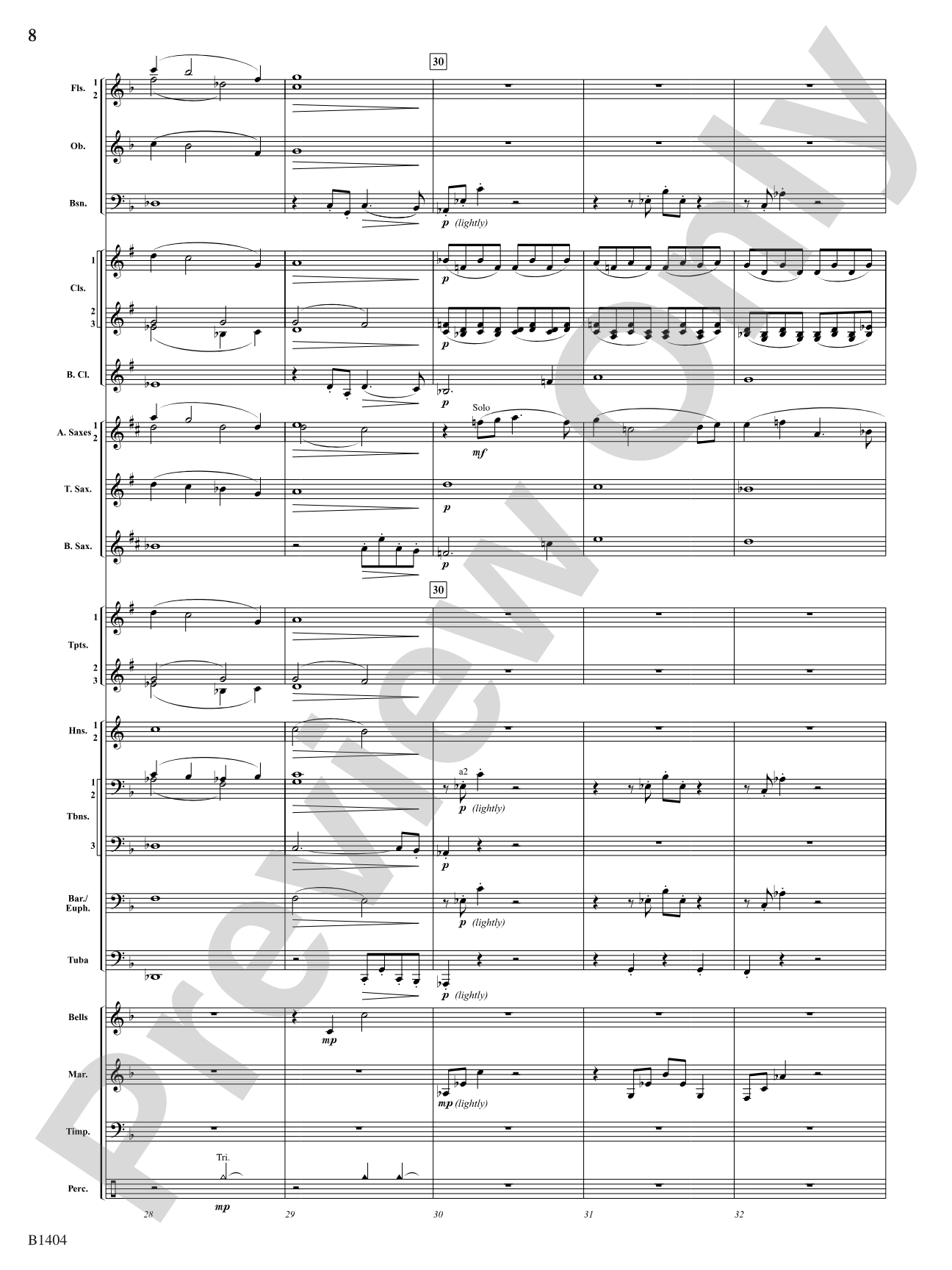 Rockwell Portrait: Concert Band Conductor Score & Parts