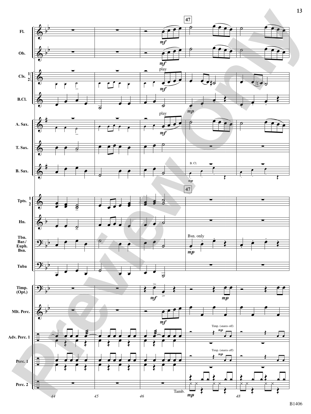 The Reason Is the Season: Concert Band Conductor Score & Parts