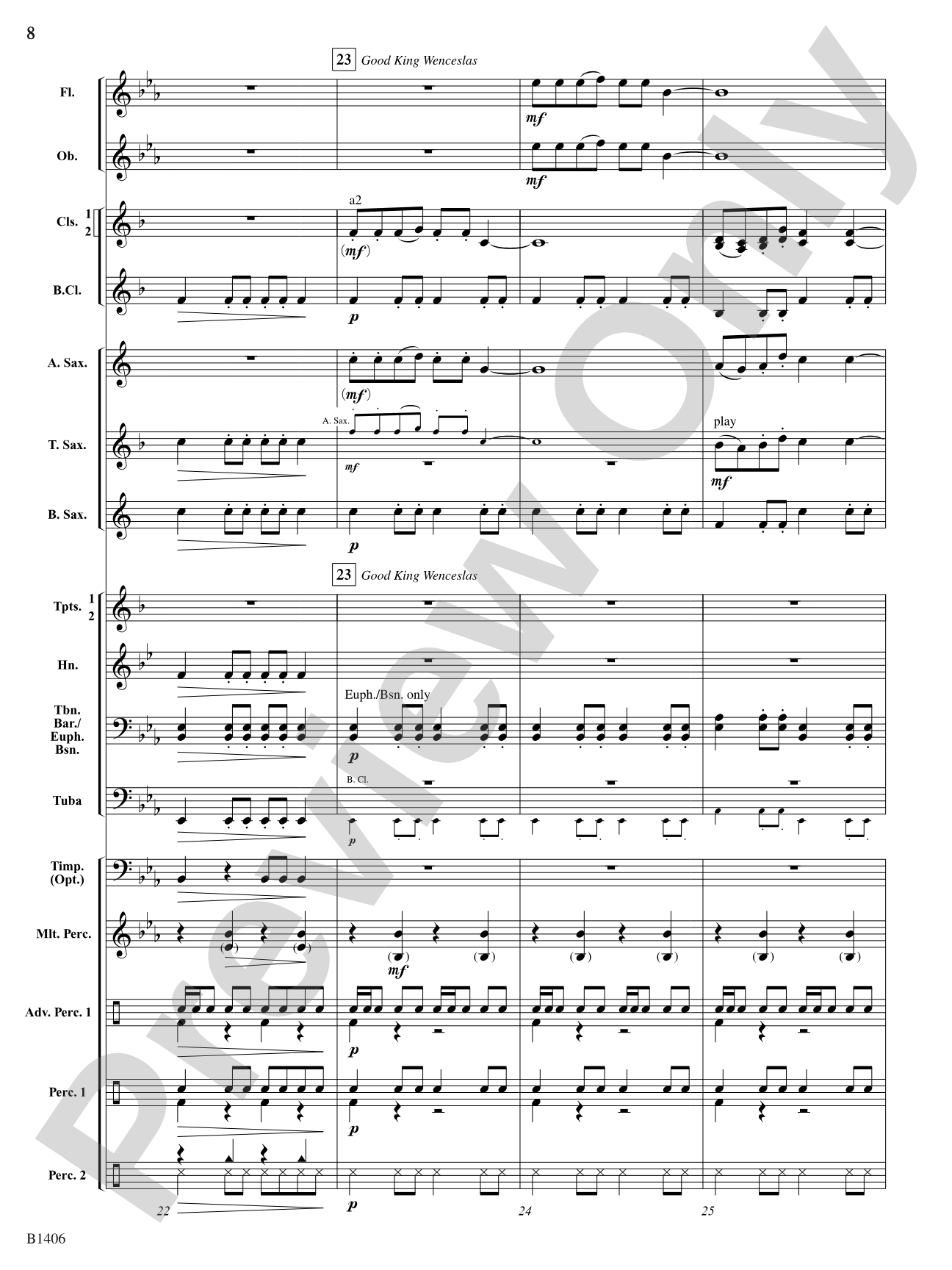 The Reason Is the Season: Concert Band Conductor Score & Parts