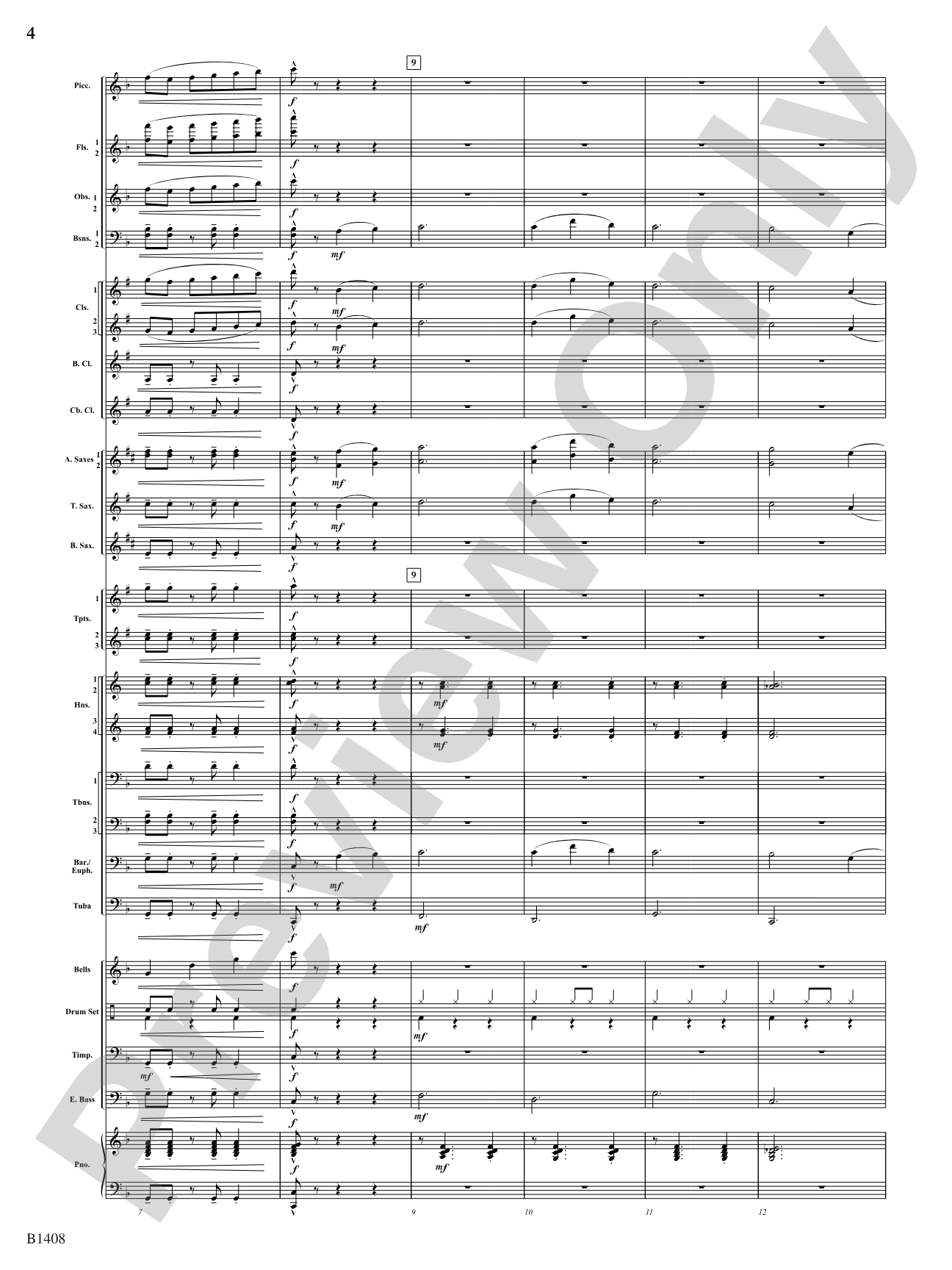 It's the Most Wonderful Time of the Year: Score: Concert Band