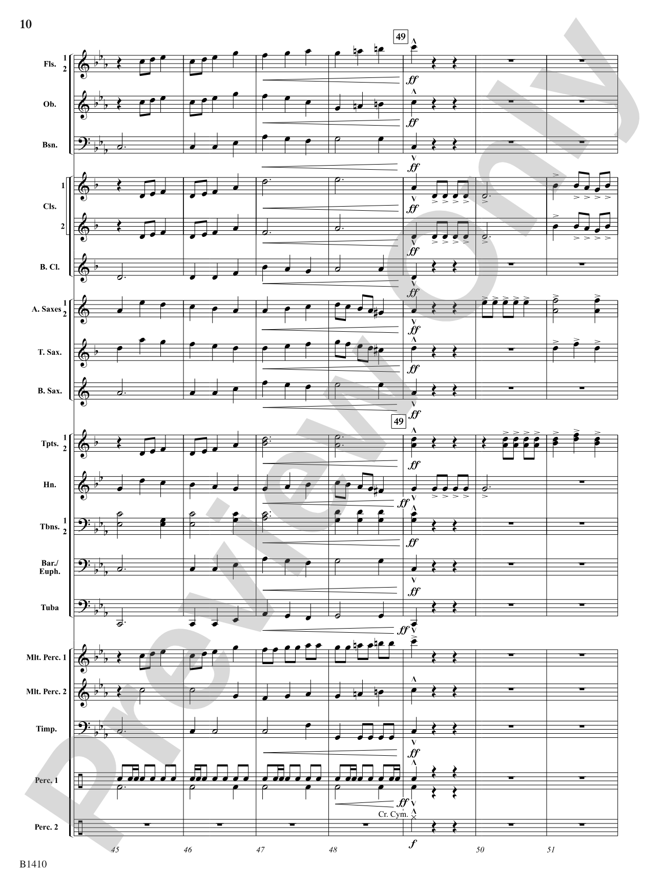 Electricity: Concert Band Conductor Score & Parts