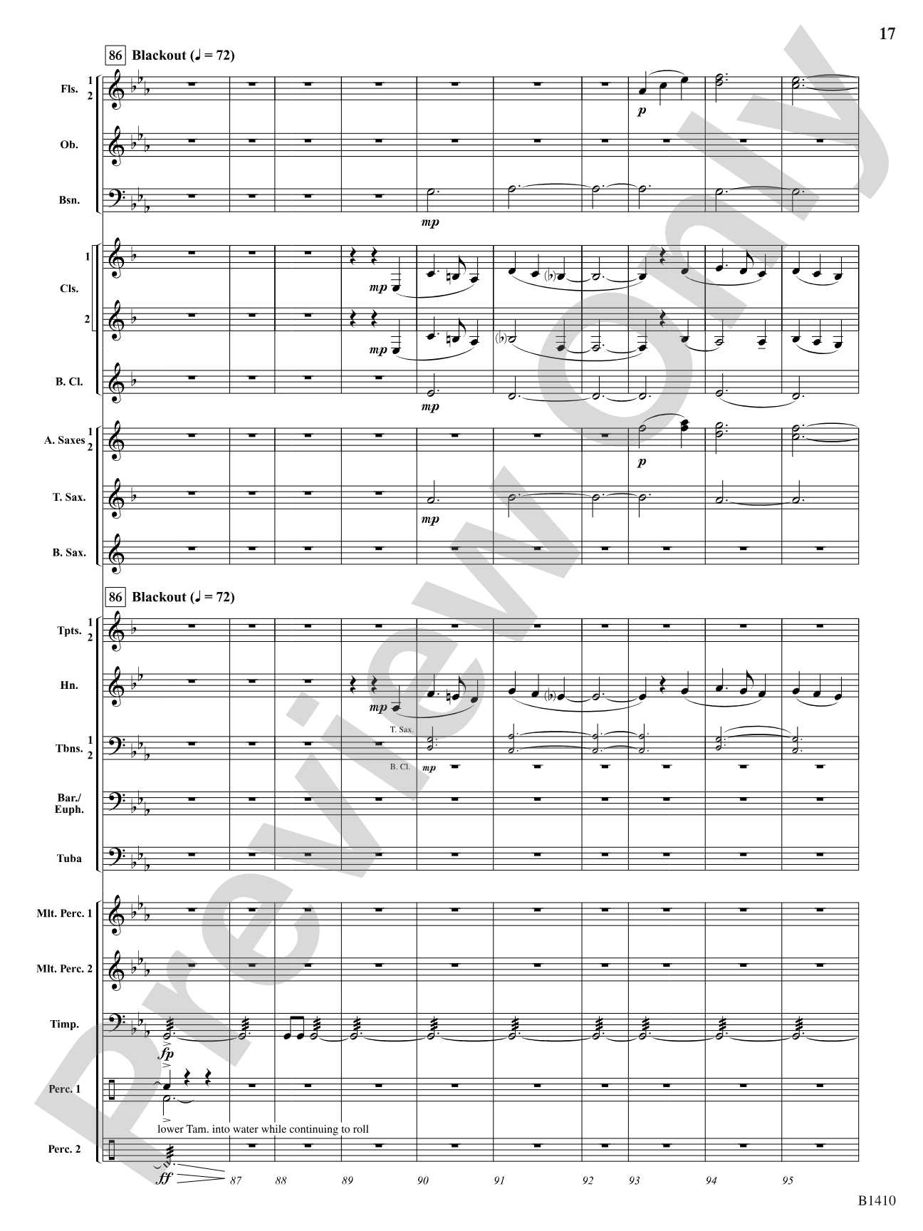 Electricity: Concert Band Conductor Score & Parts