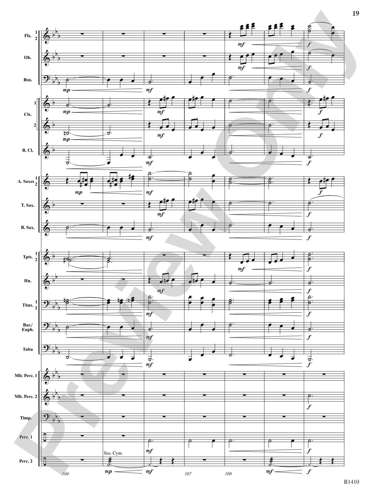 Electricity: Concert Band Conductor Score & Parts