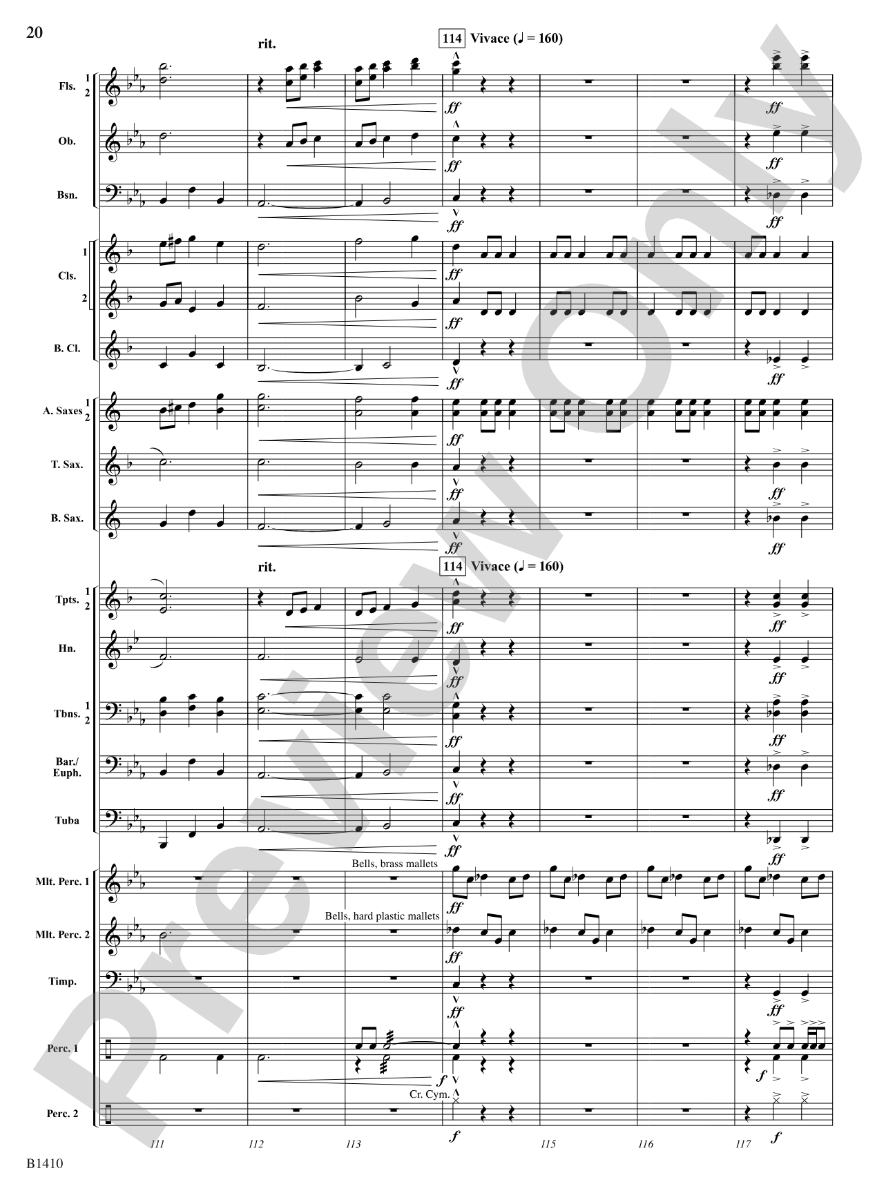 Electricity: Concert Band Conductor Score & Parts