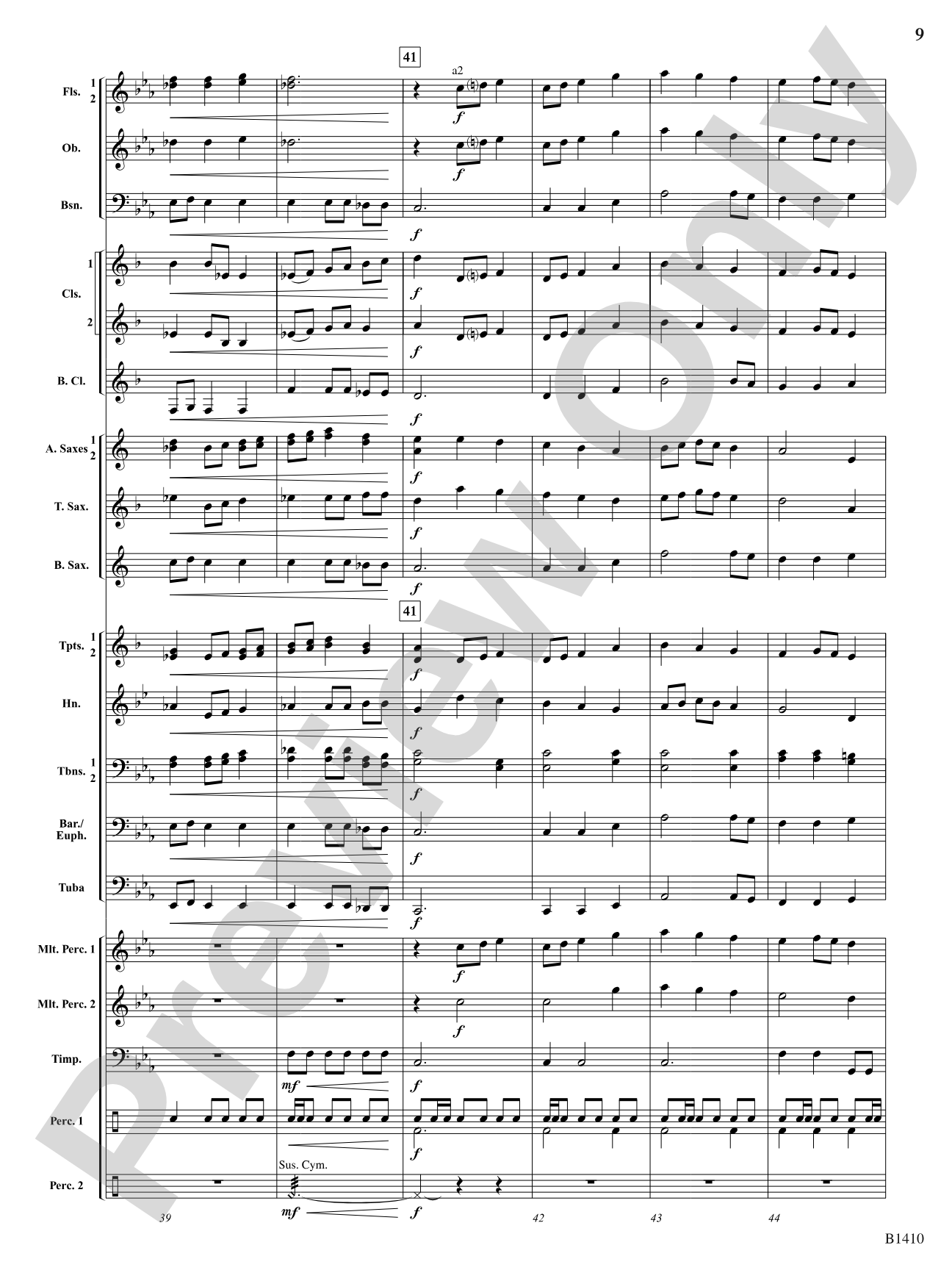 Electricity: Concert Band Conductor Score & Parts