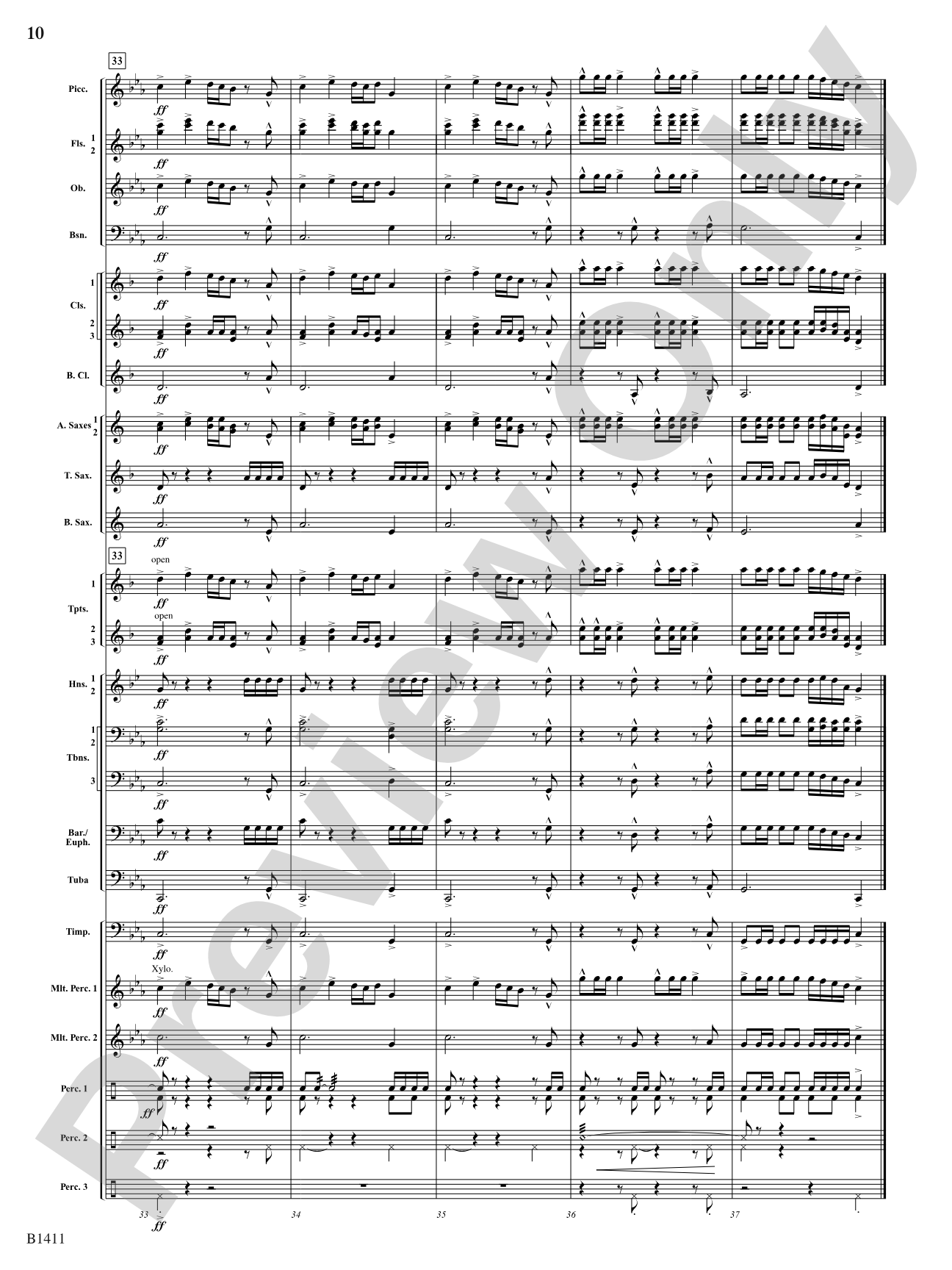 Pirates!: Concert Band Conductor Score & Parts