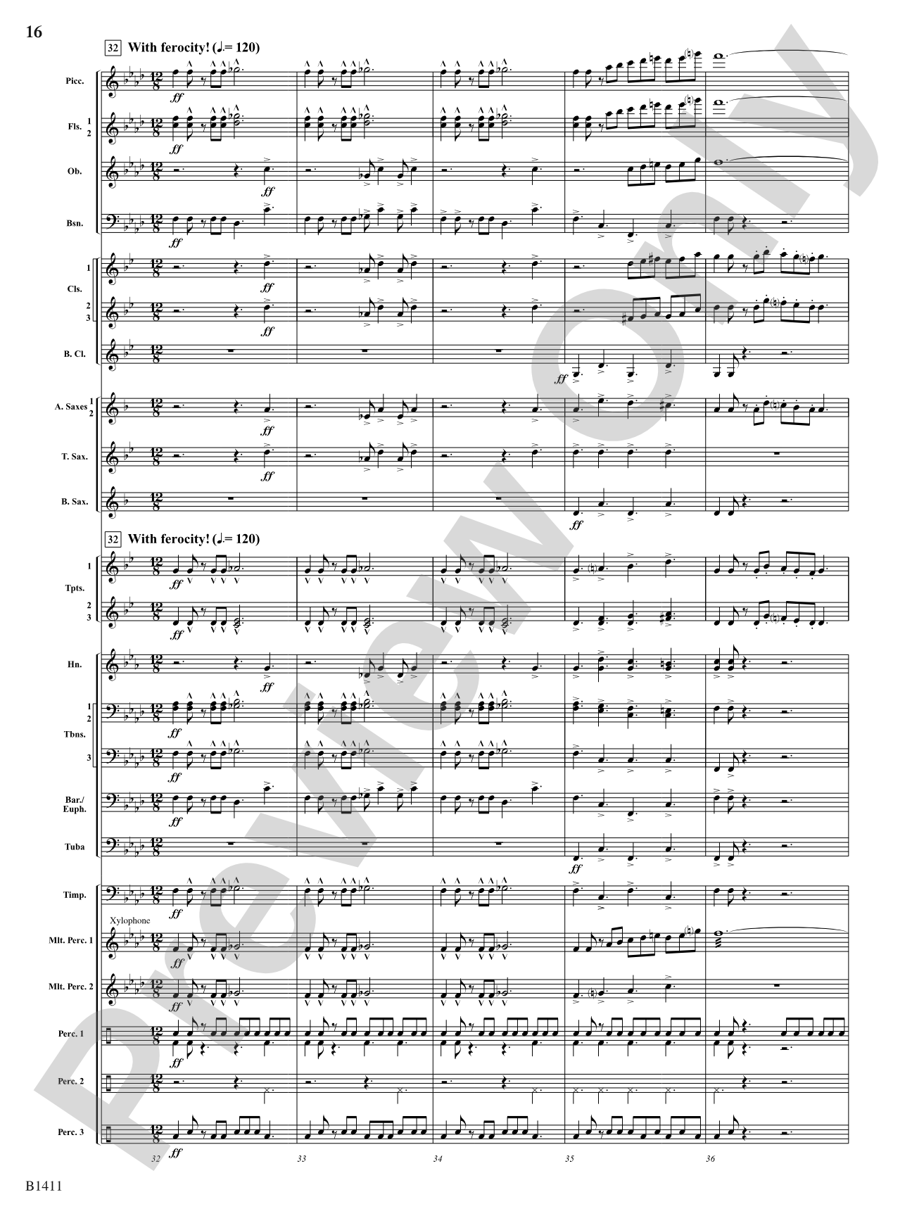Pirates!: Concert Band Conductor Score & Parts
