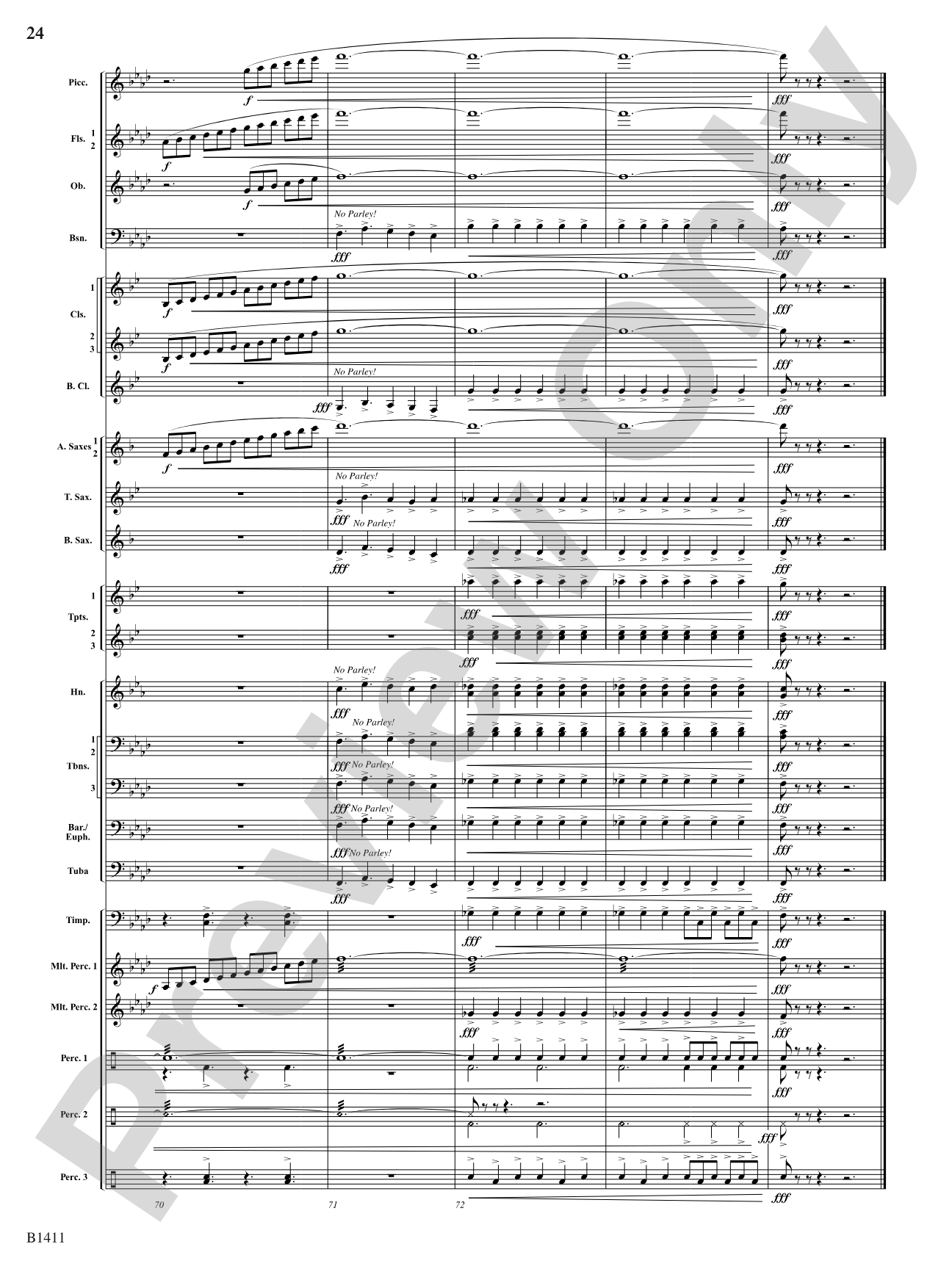 Pirates!: Concert Band Conductor Score & Parts