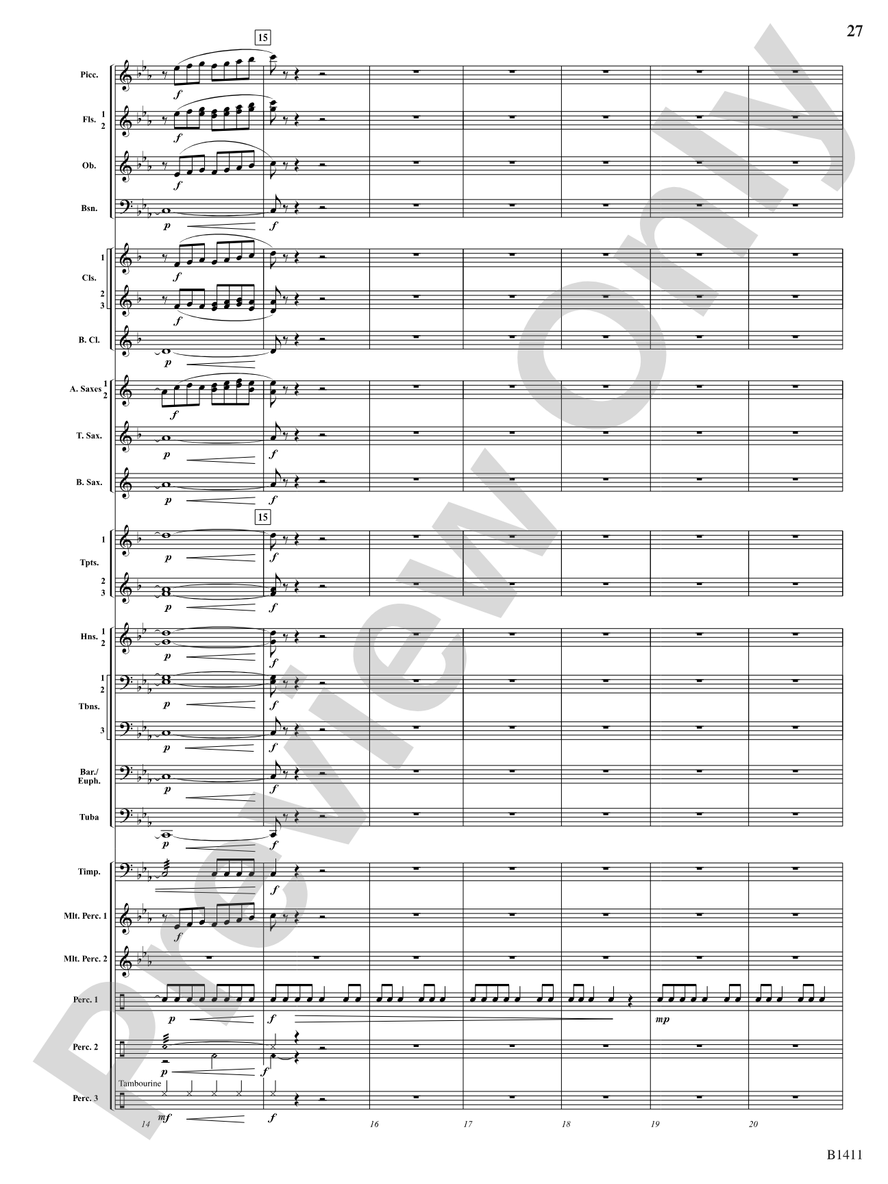 Pirates!: Concert Band Conductor Score & Parts