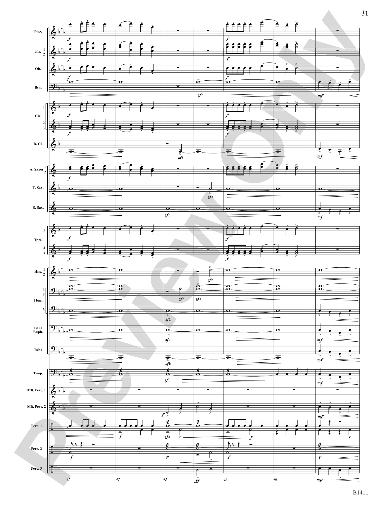Pirates!: Concert Band Conductor Score & Parts