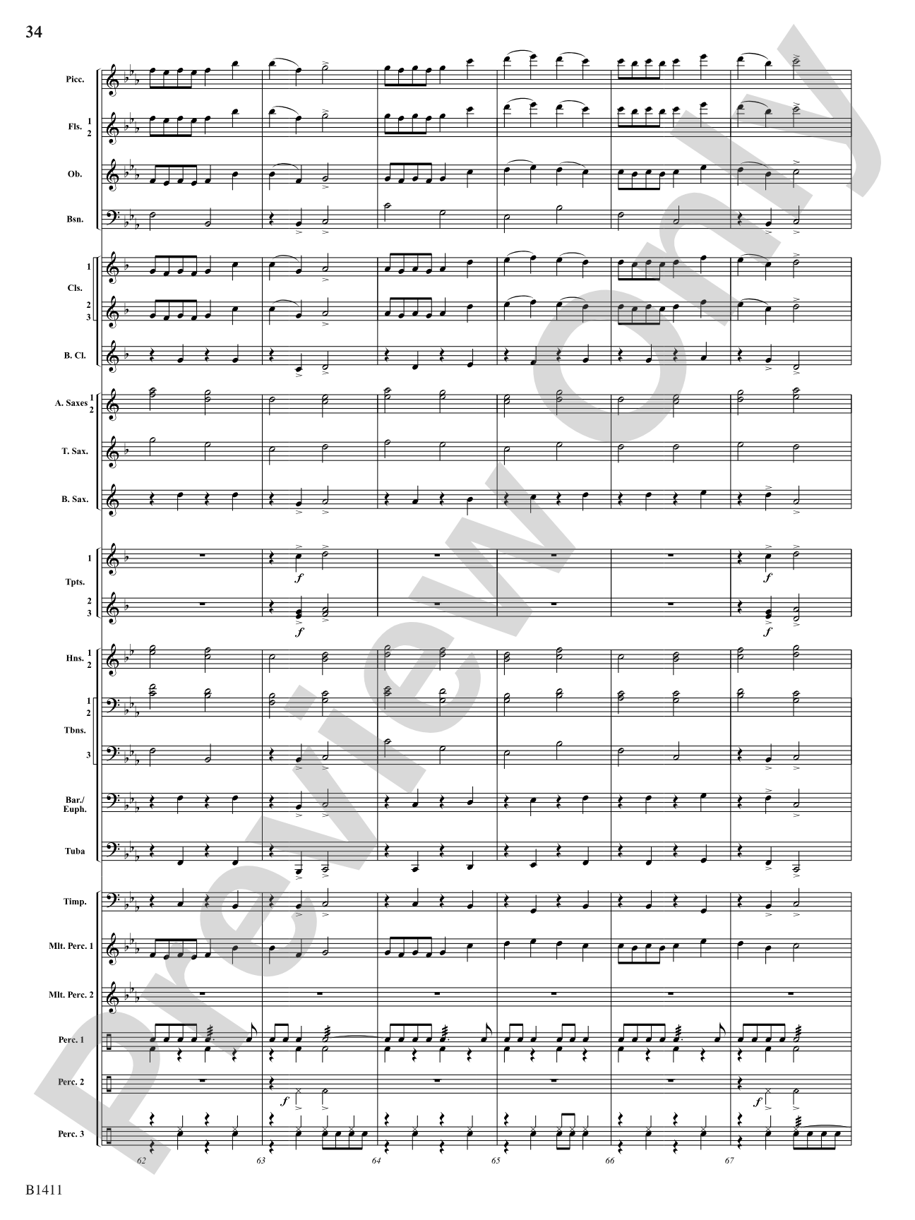 Pirates!: Concert Band Conductor Score & Parts