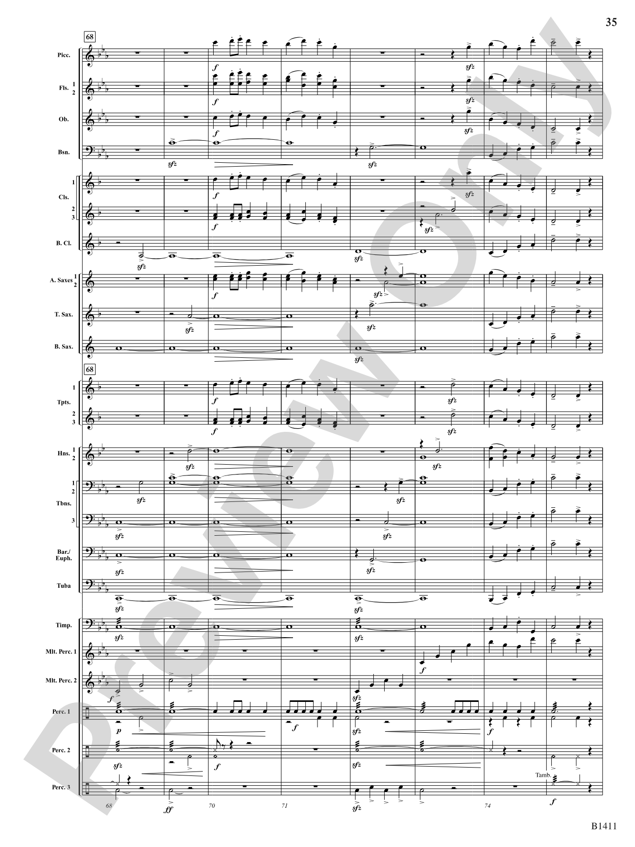Pirates!: Concert Band Conductor Score & Parts