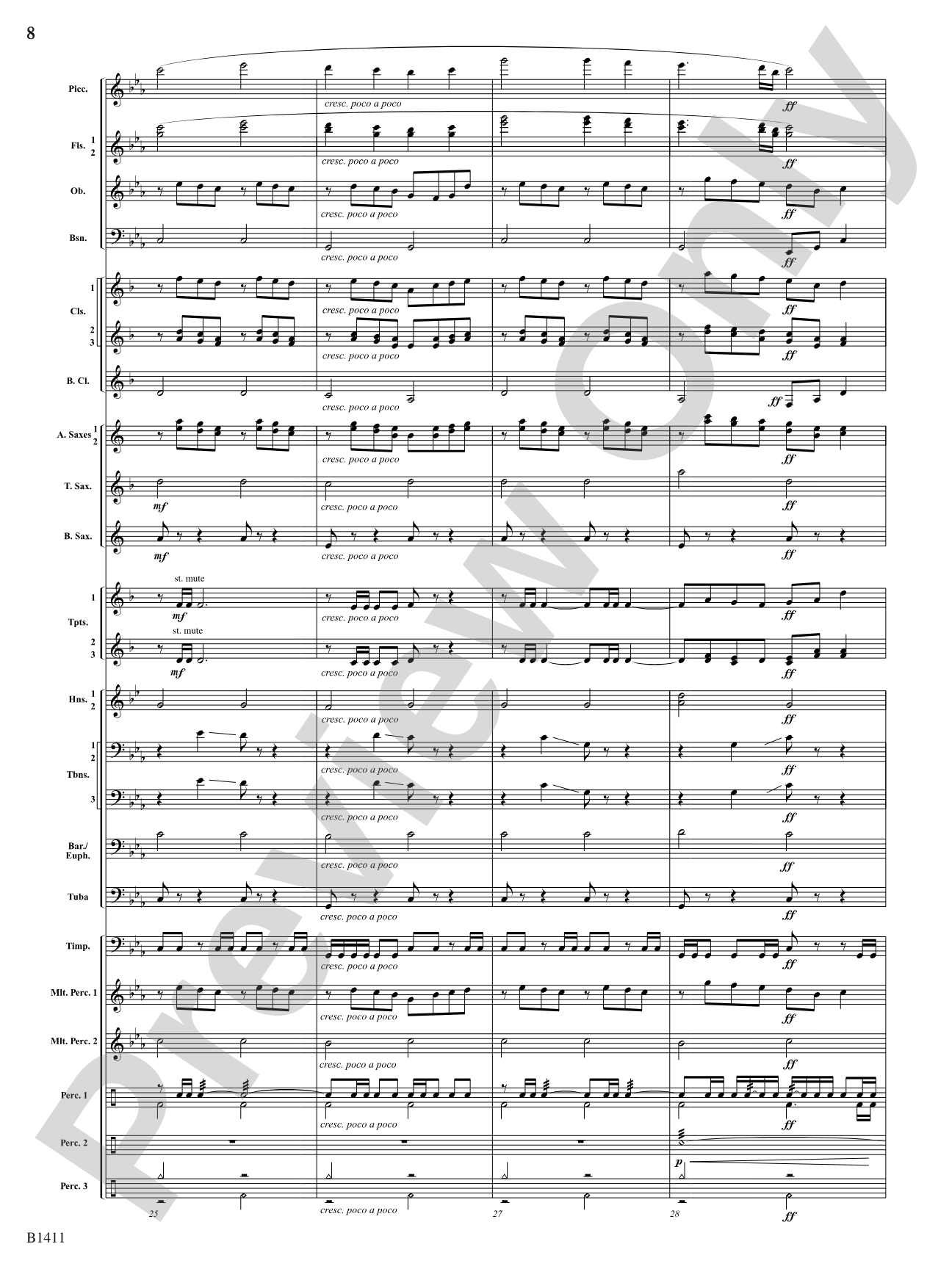 Pirates!: Concert Band Conductor Score & Parts