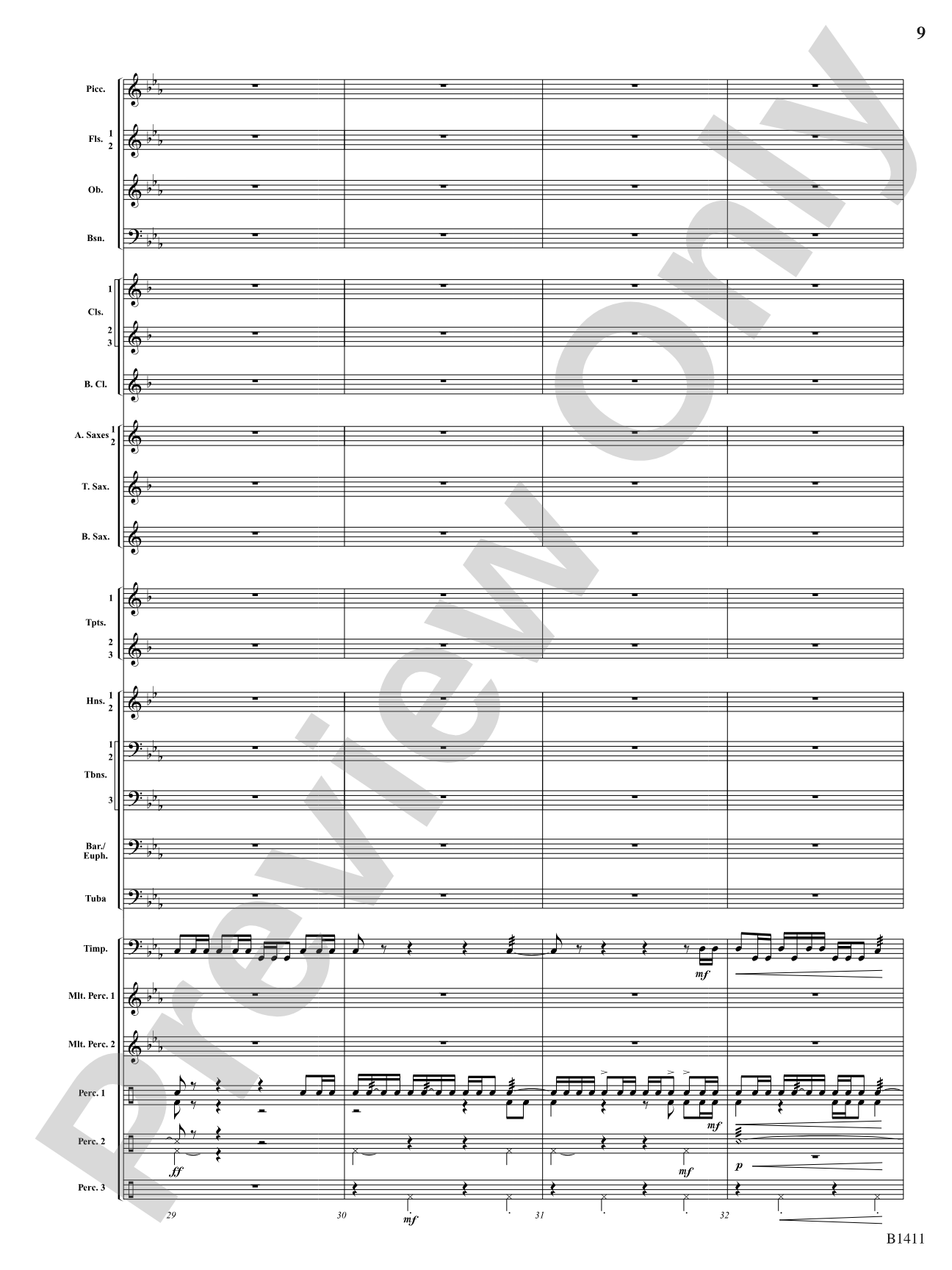 Pirates!: Concert Band Conductor Score & Parts