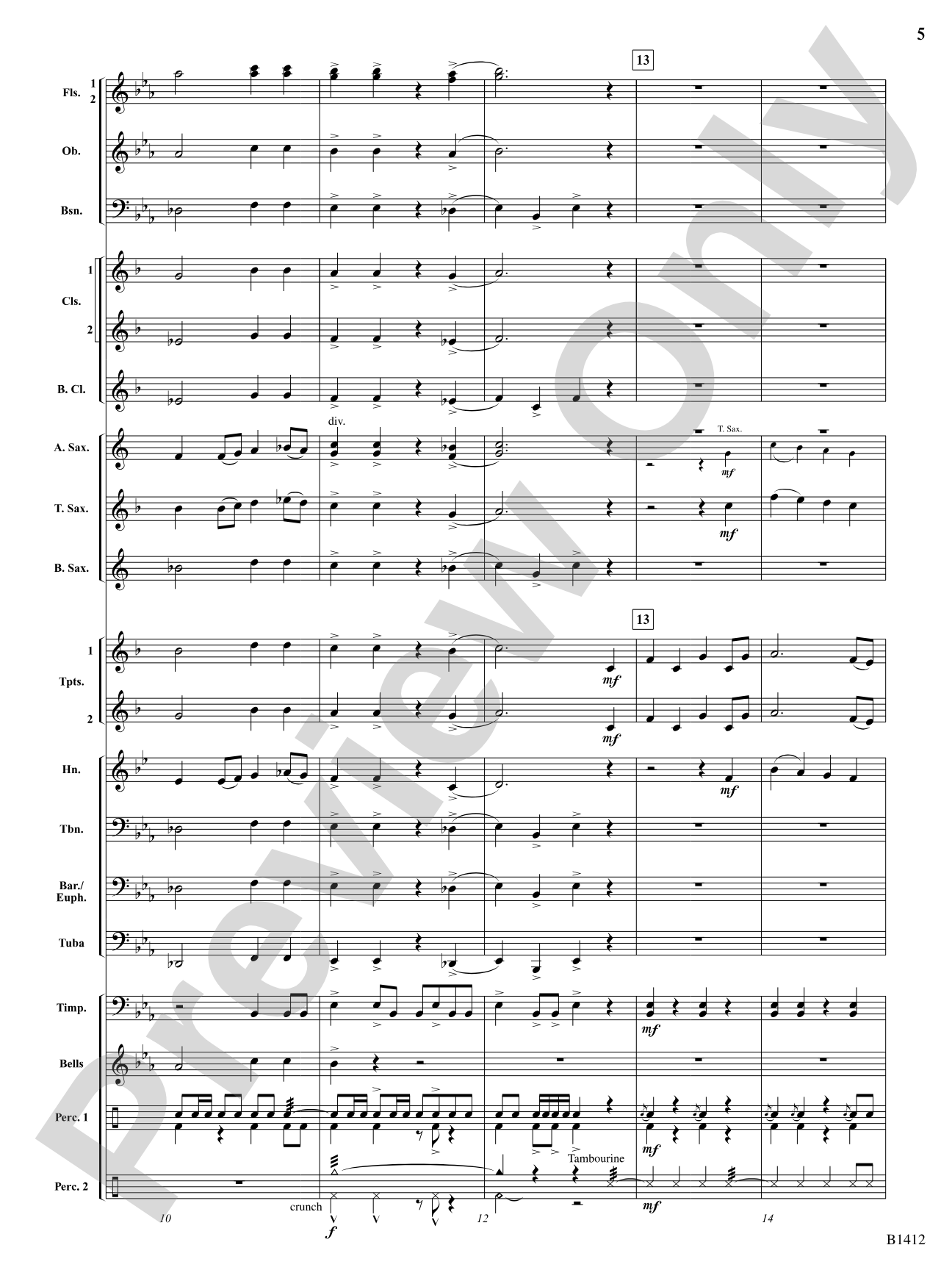 Jubilations!: Concert Band Conductor Score & Parts