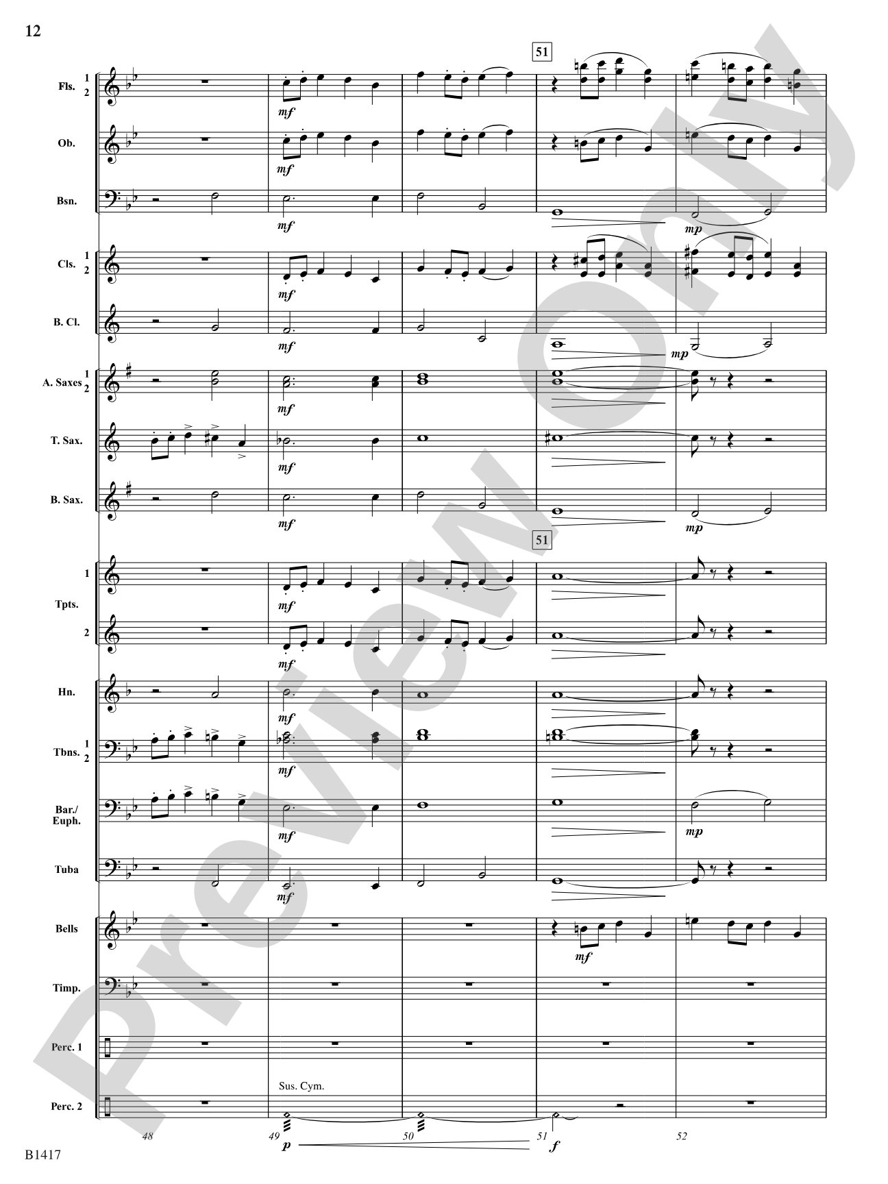The Red Baron: Concert Band Conductor Score & Parts