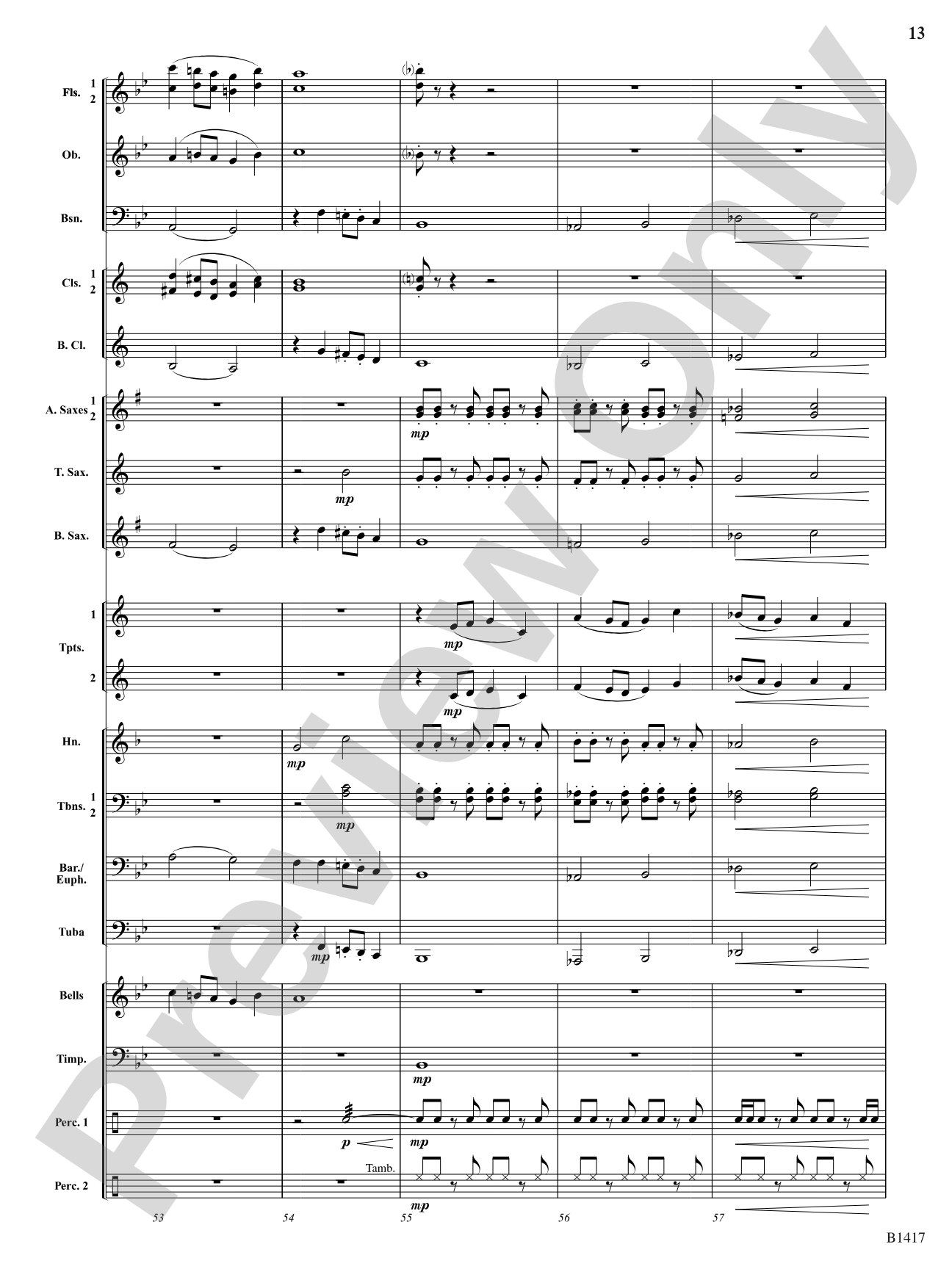 The Red Baron: Concert Band Conductor Score & Parts