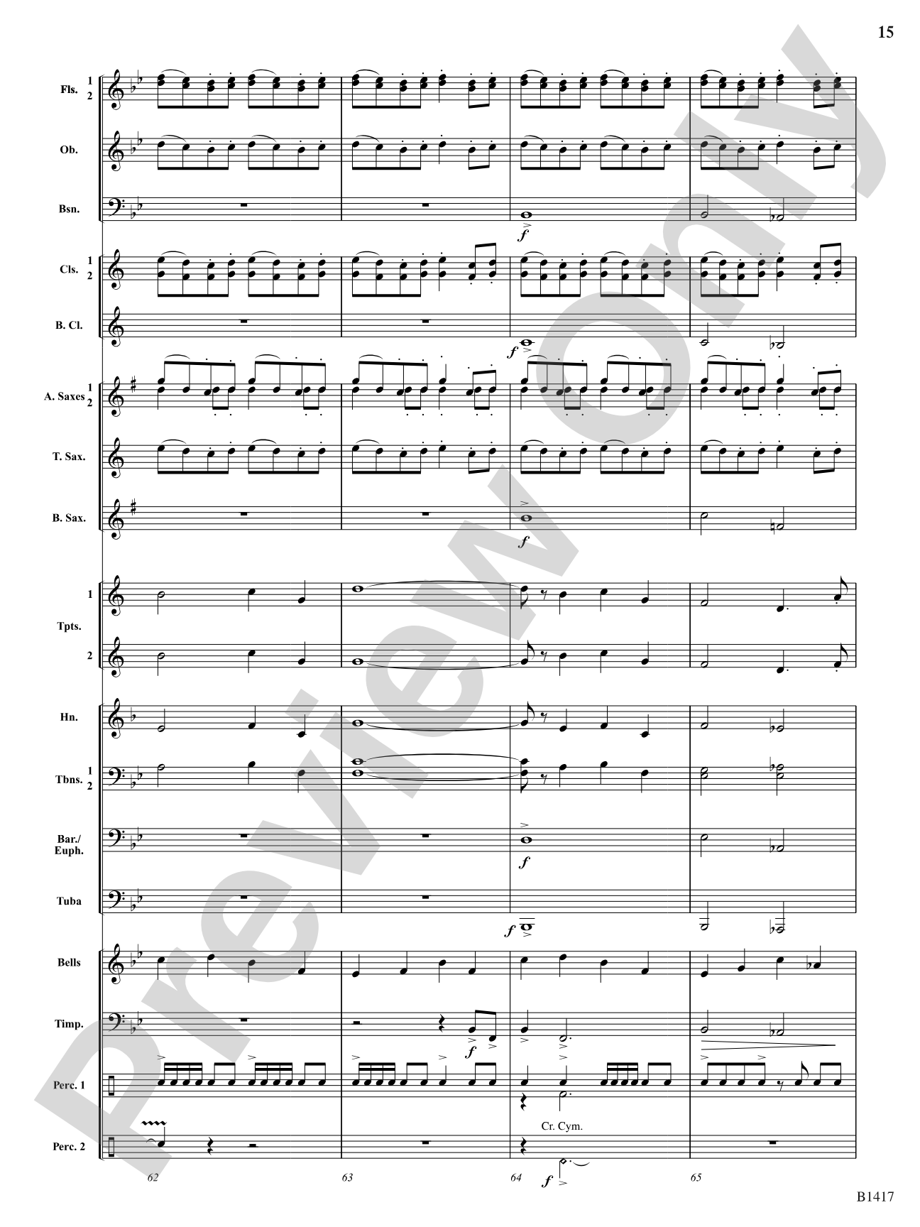 The Red Baron: Concert Band Conductor Score & Parts
