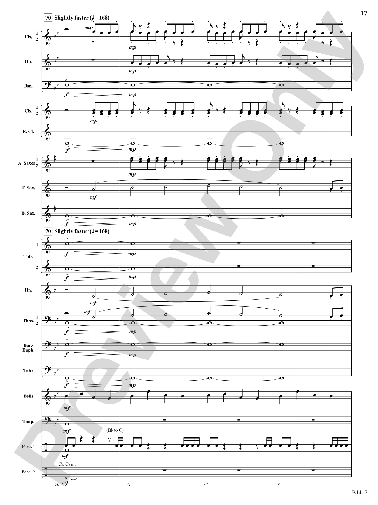 The Red Baron: Concert Band Conductor Score & Parts