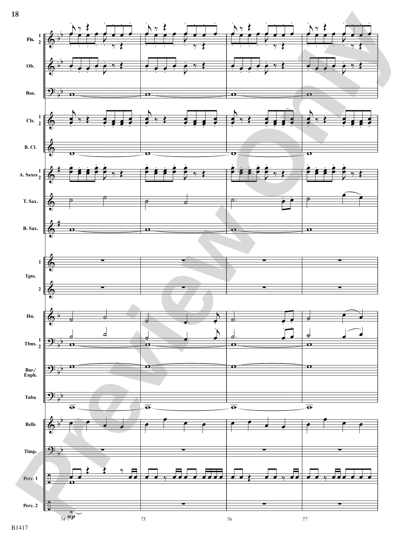 The Red Baron: Concert Band Conductor Score & Parts
