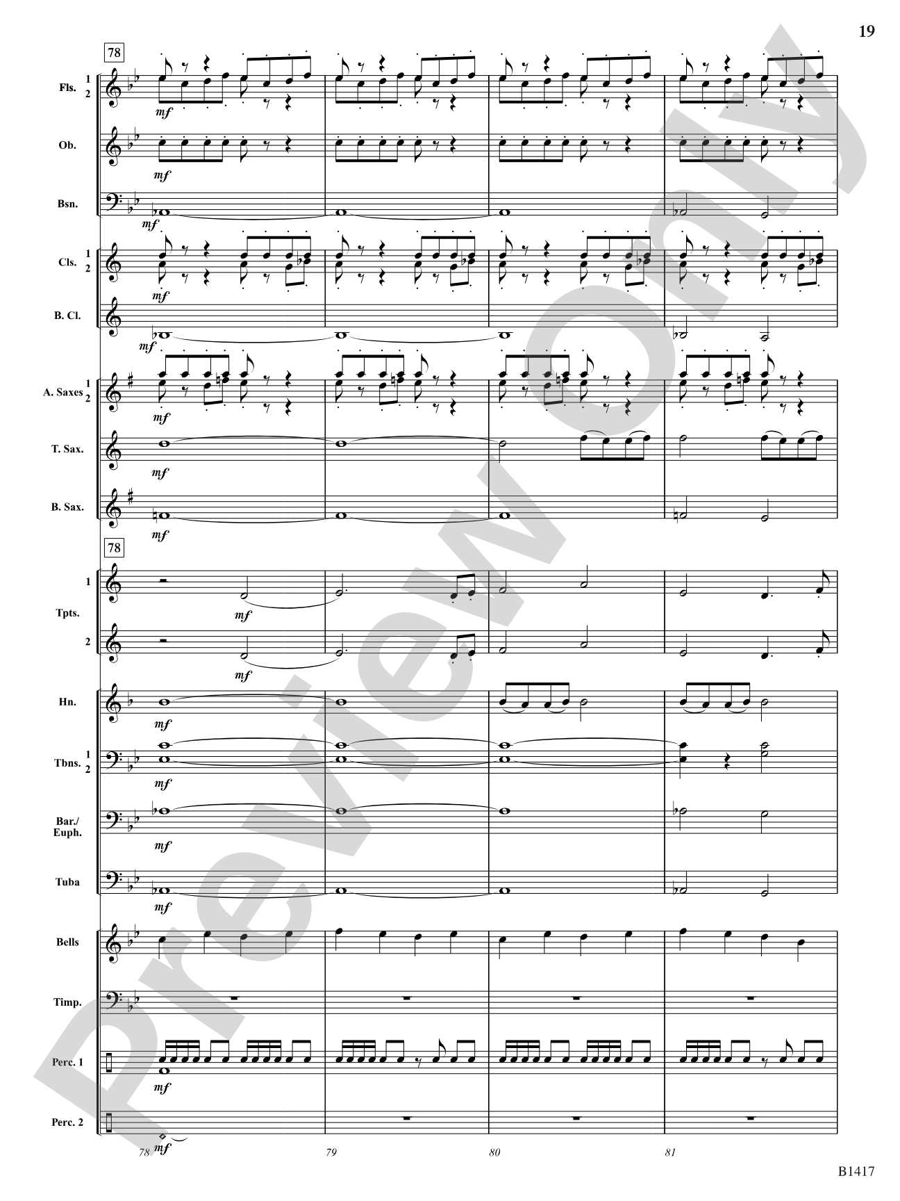 The Red Baron: Concert Band Conductor Score & Parts