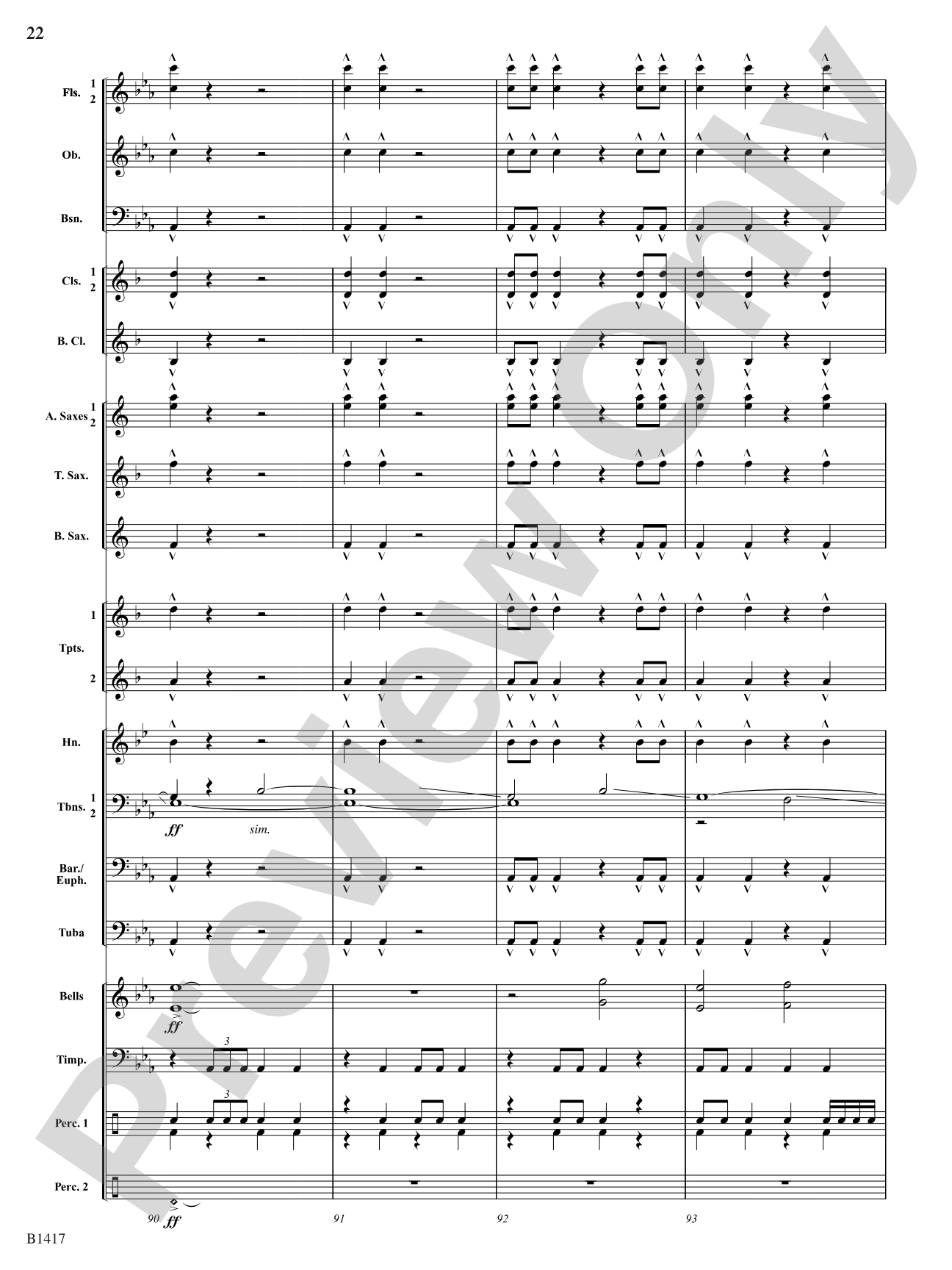 The Red Baron: Concert Band Conductor Score & Parts