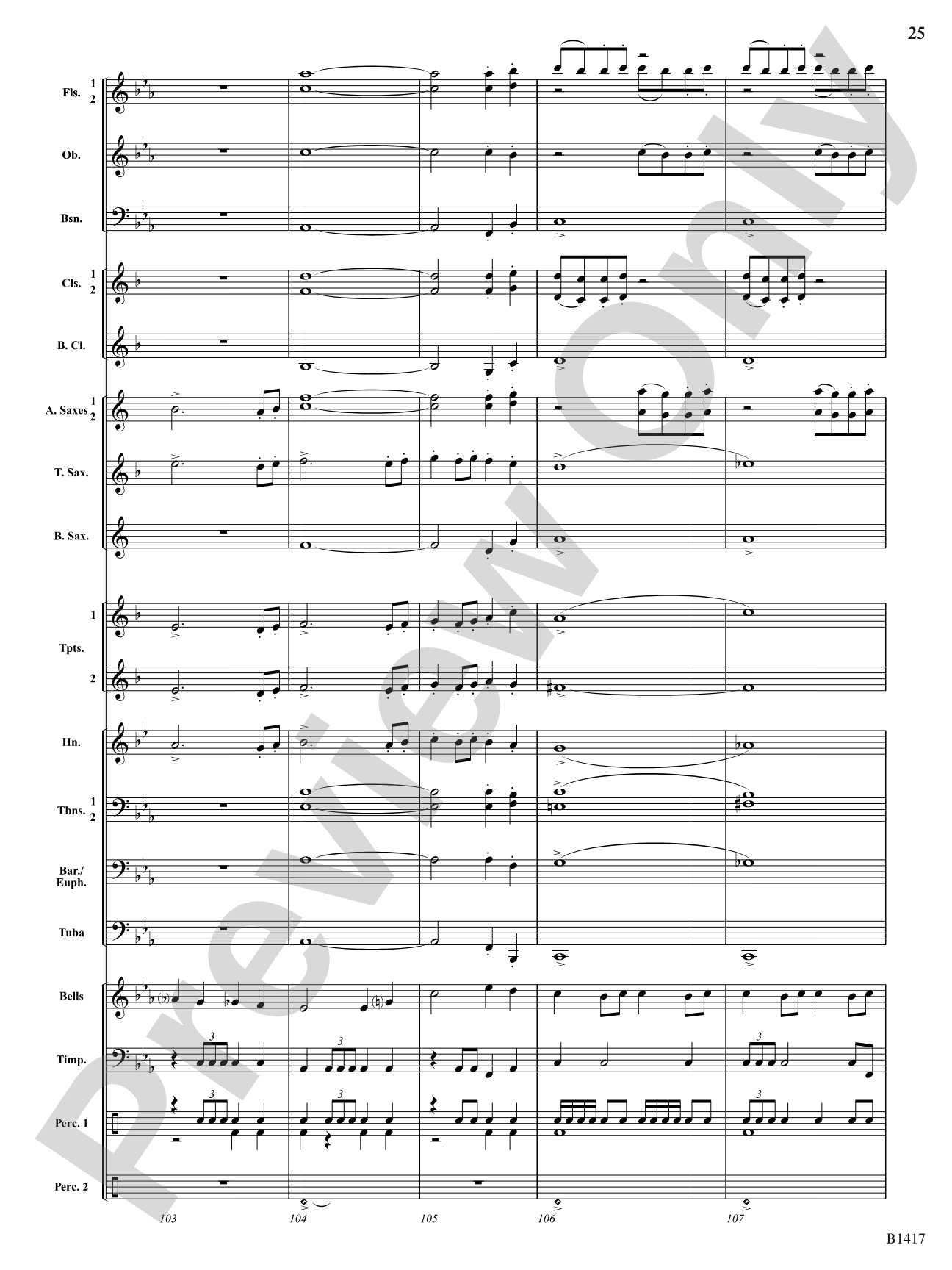 The Red Baron: Concert Band Conductor Score & Parts