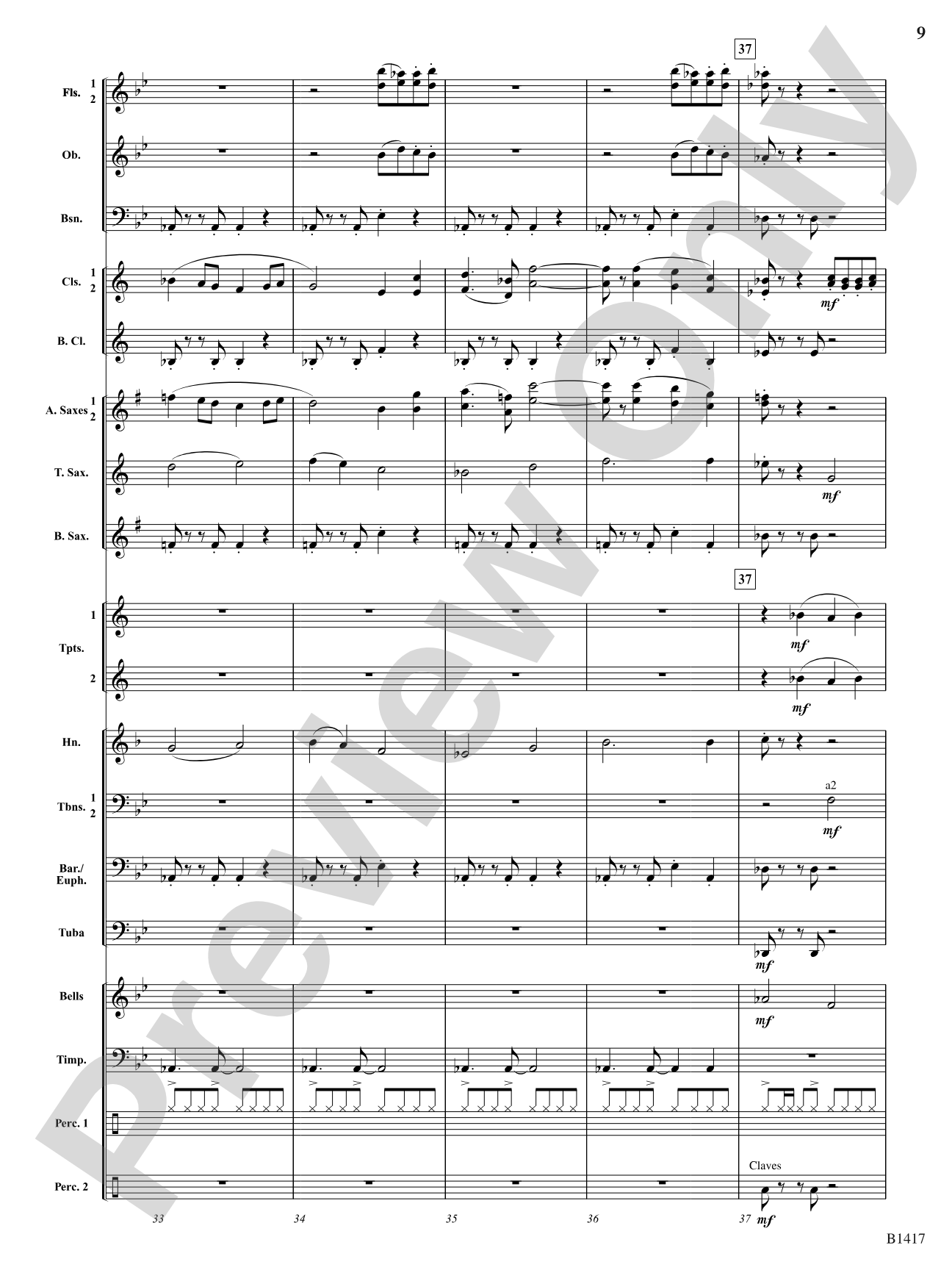 The Red Baron: Concert Band Conductor Score & Parts