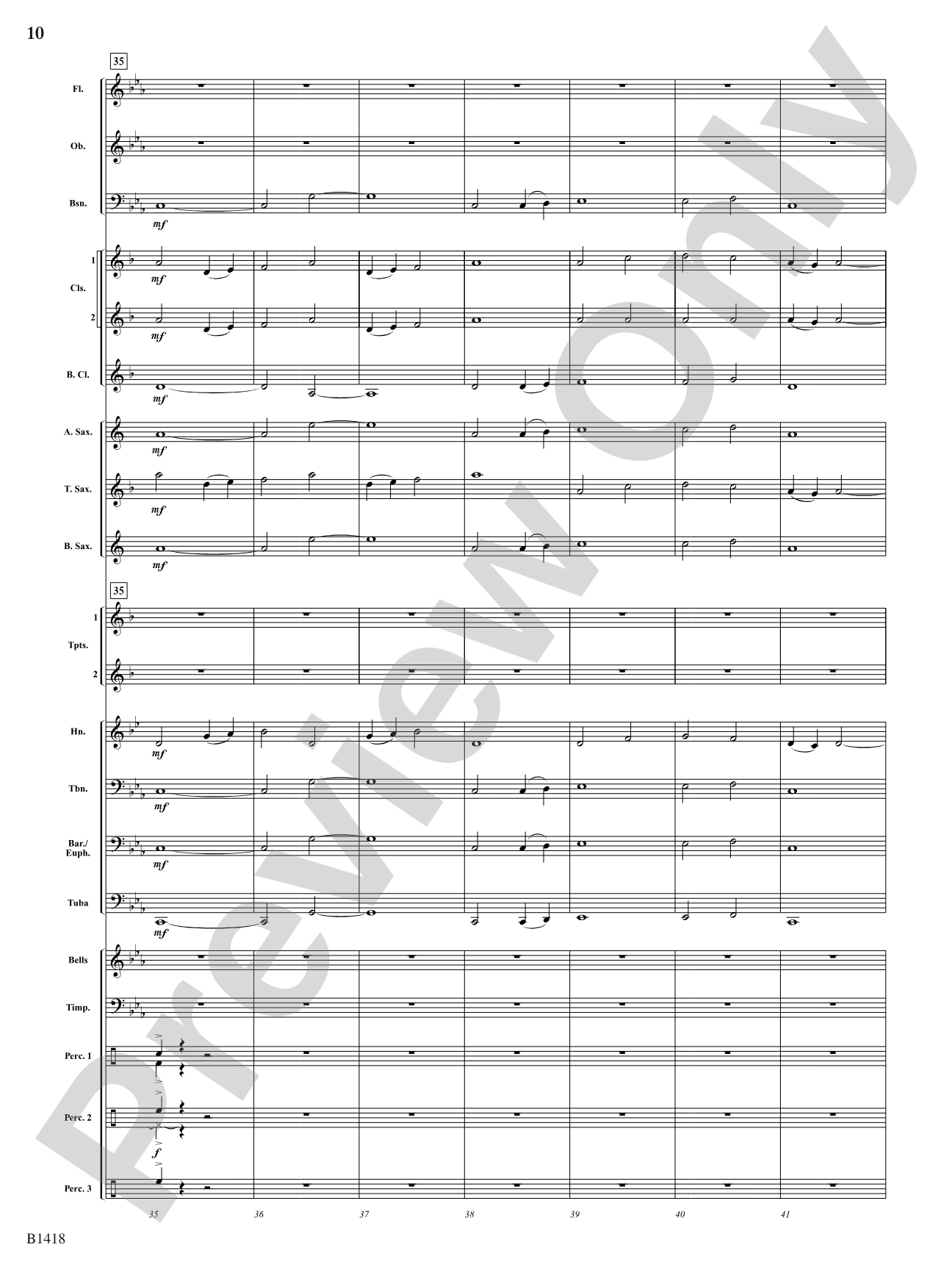 Along the Beaches of Normandy: Concert Band Conductor Score & Parts