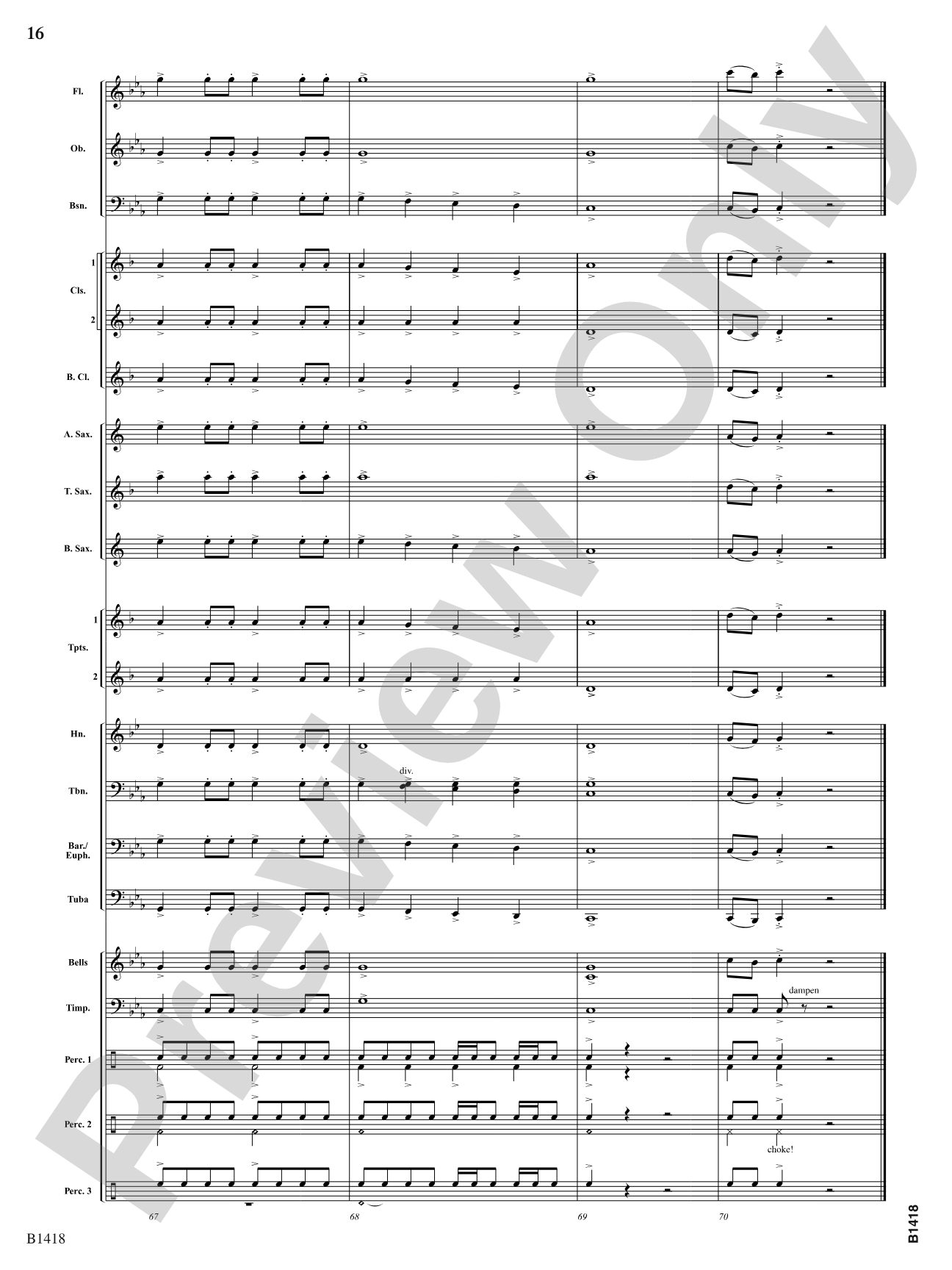 Along the Beaches of Normandy: Concert Band Conductor Score & Parts