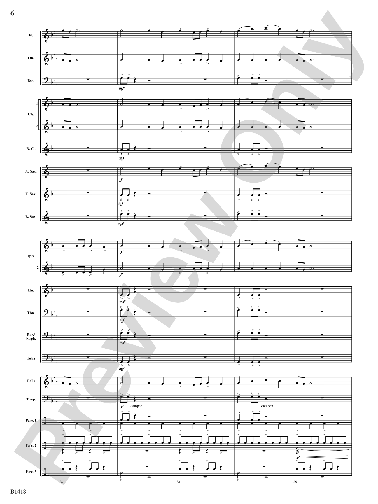 Along the Beaches of Normandy: Concert Band Conductor Score & Parts