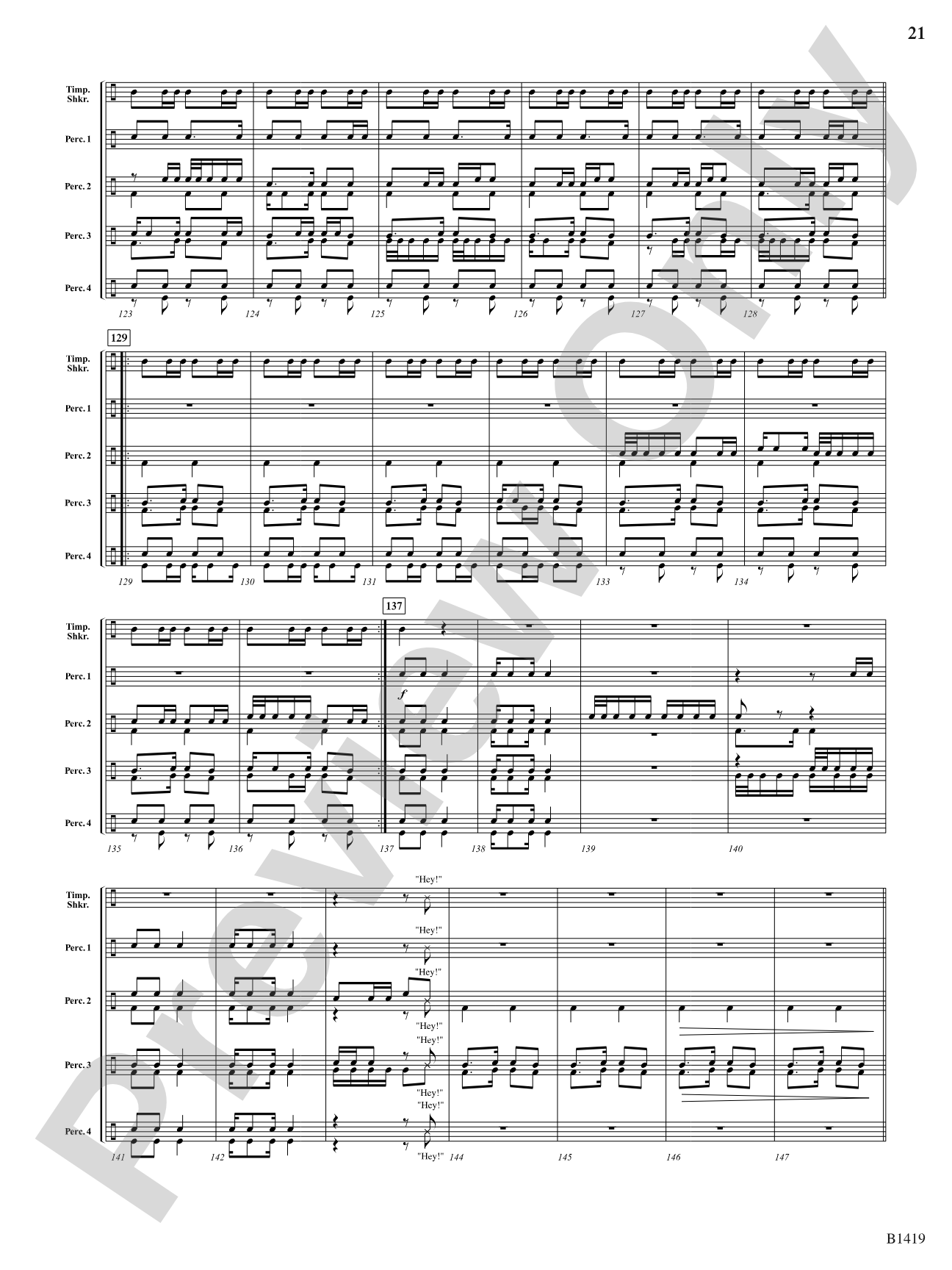 Arabian Dances: Concert Band Conductor Score & Parts
