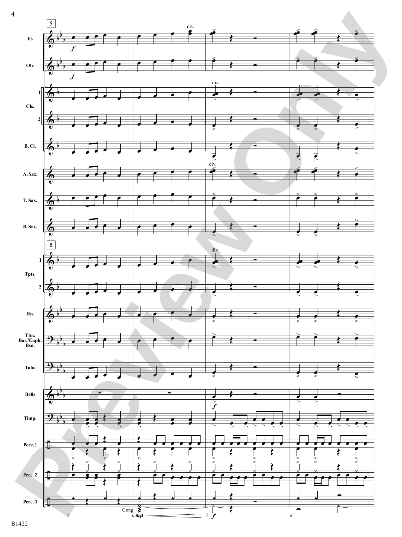 Terracotta: Concert Band Conductor Score & Parts
