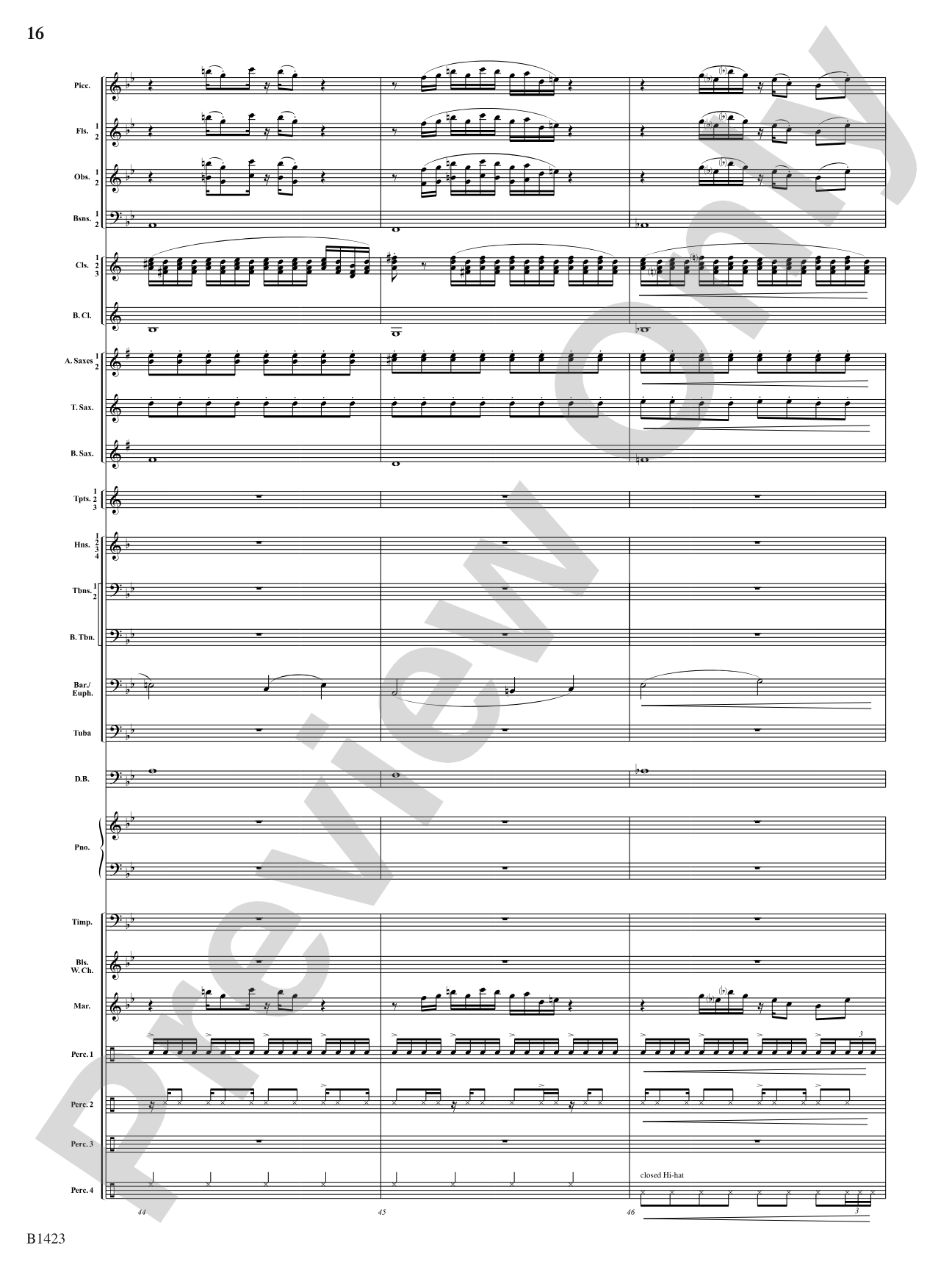 Dakota Fanfare: Concert Band Conductor Score & Parts