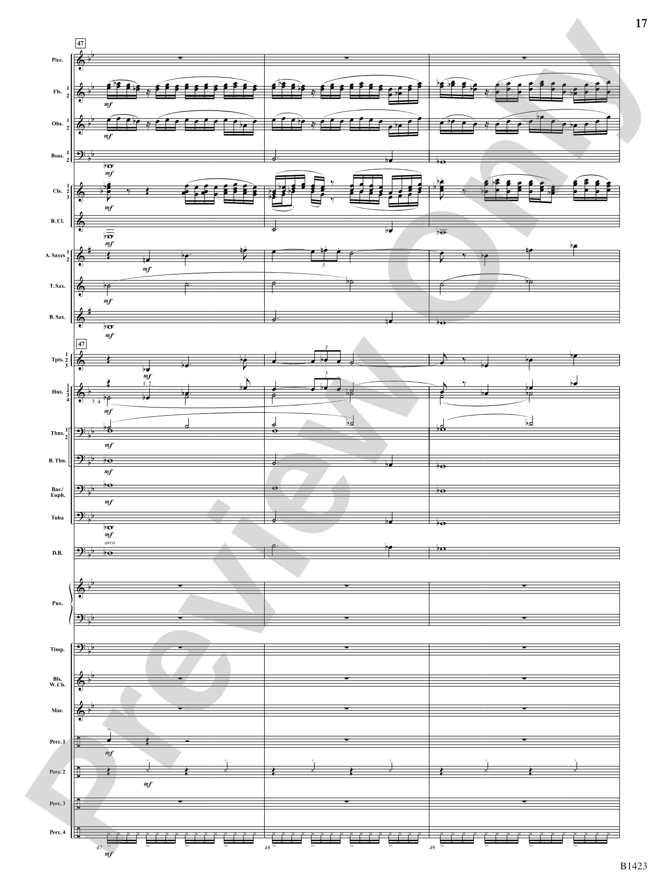 Dakota Fanfare: Concert Band Conductor Score & Parts