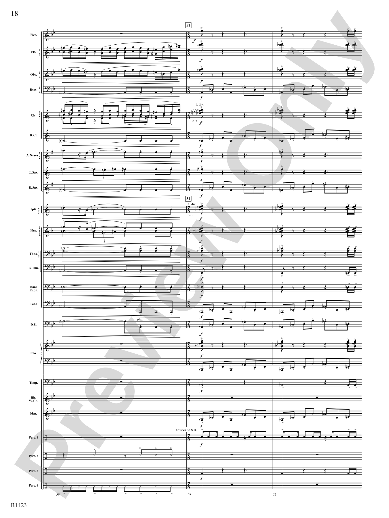 Dakota Fanfare: Concert Band Conductor Score & Parts