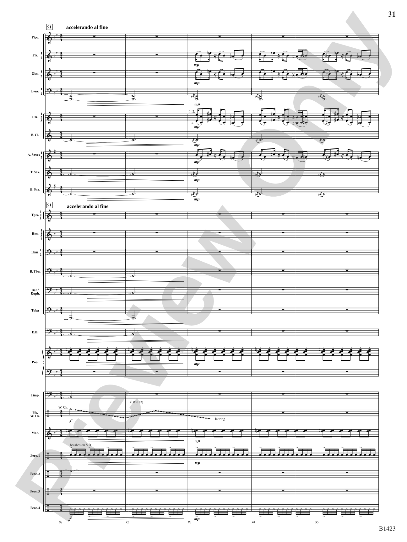 Dakota Fanfare: Concert Band Conductor Score & Parts