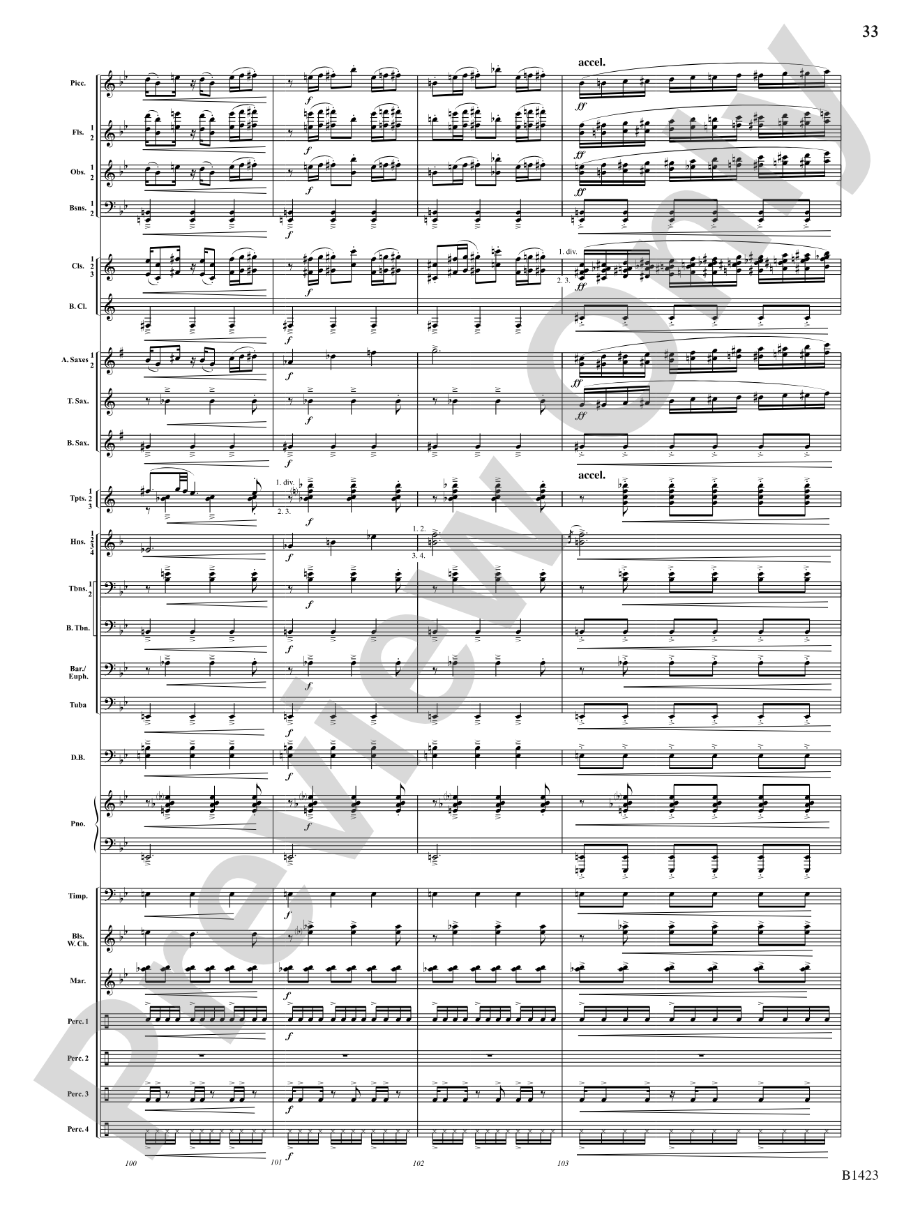 Dakota Fanfare: Concert Band Conductor Score & Parts