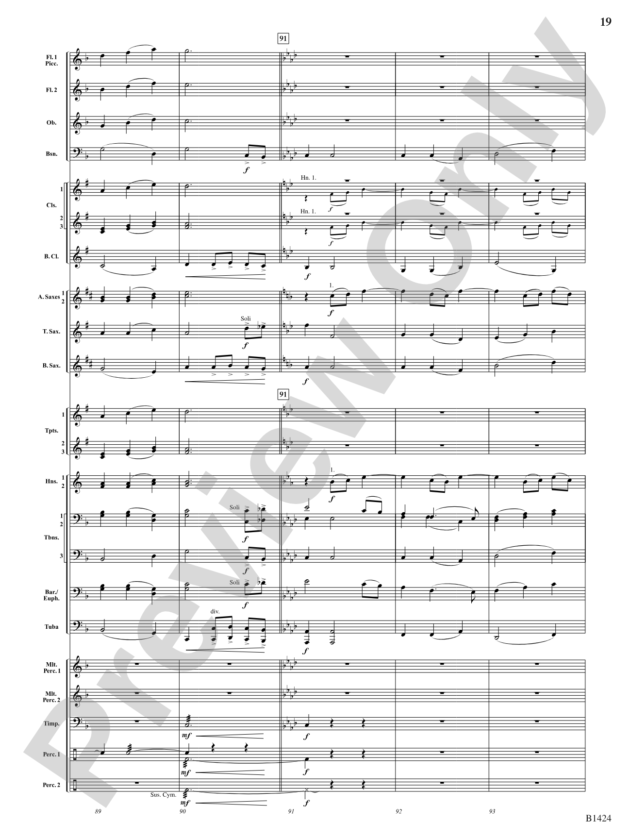But Joy Comes...: Concert Band Conductor Score & Parts