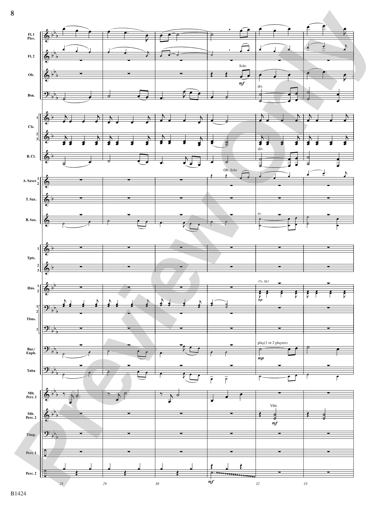 But Joy Comes...: Concert Band Conductor Score & Parts